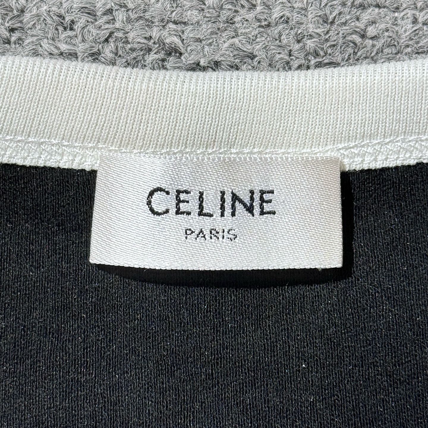 Celine Celine Triomphe Logo T-Shirt Size M Size M / US 6-8 / IT 42-44 - 3 Thumbnail