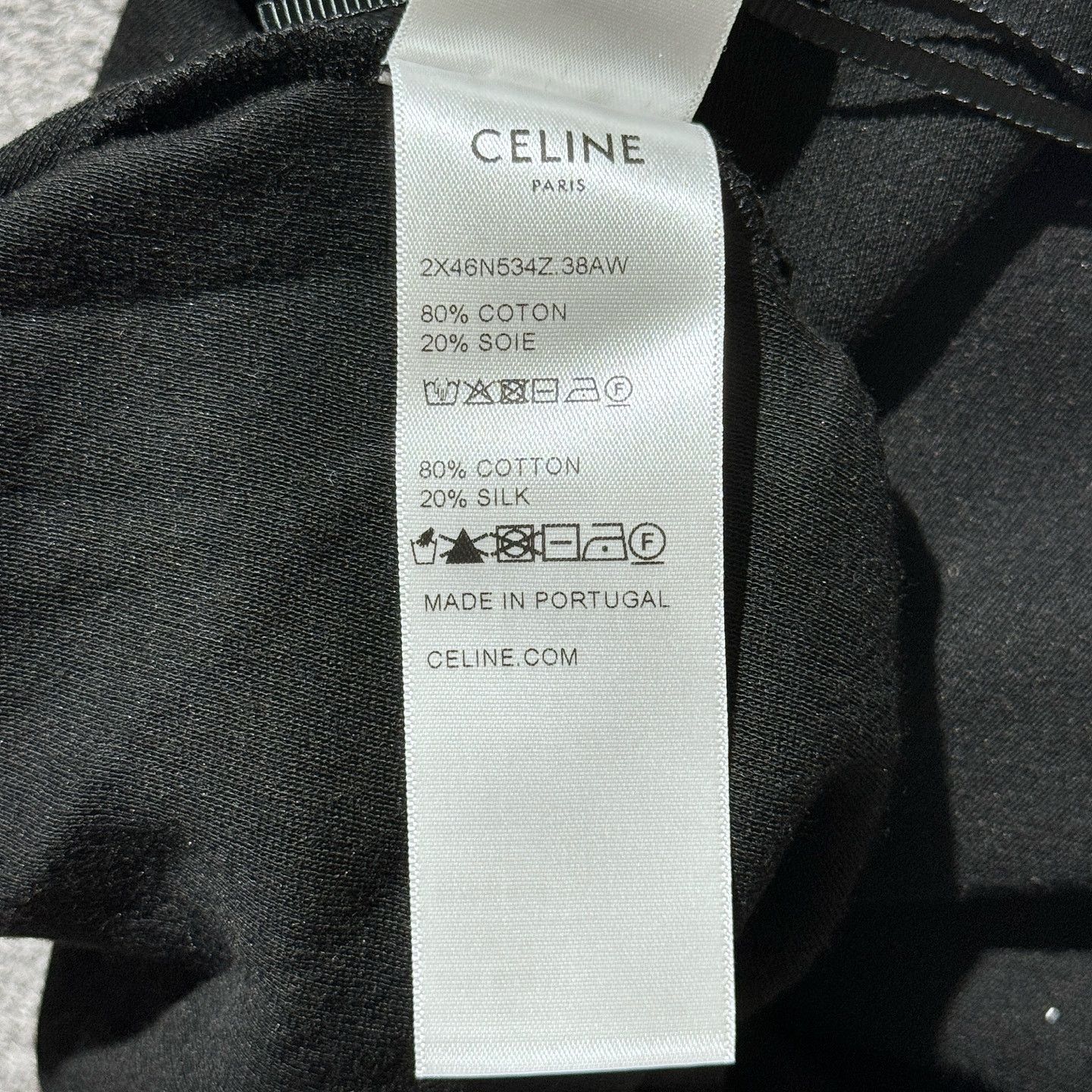 Celine Celine Triomphe Logo T-Shirt Size M Size M / US 6-8 / IT 42-44 - 5 Thumbnail