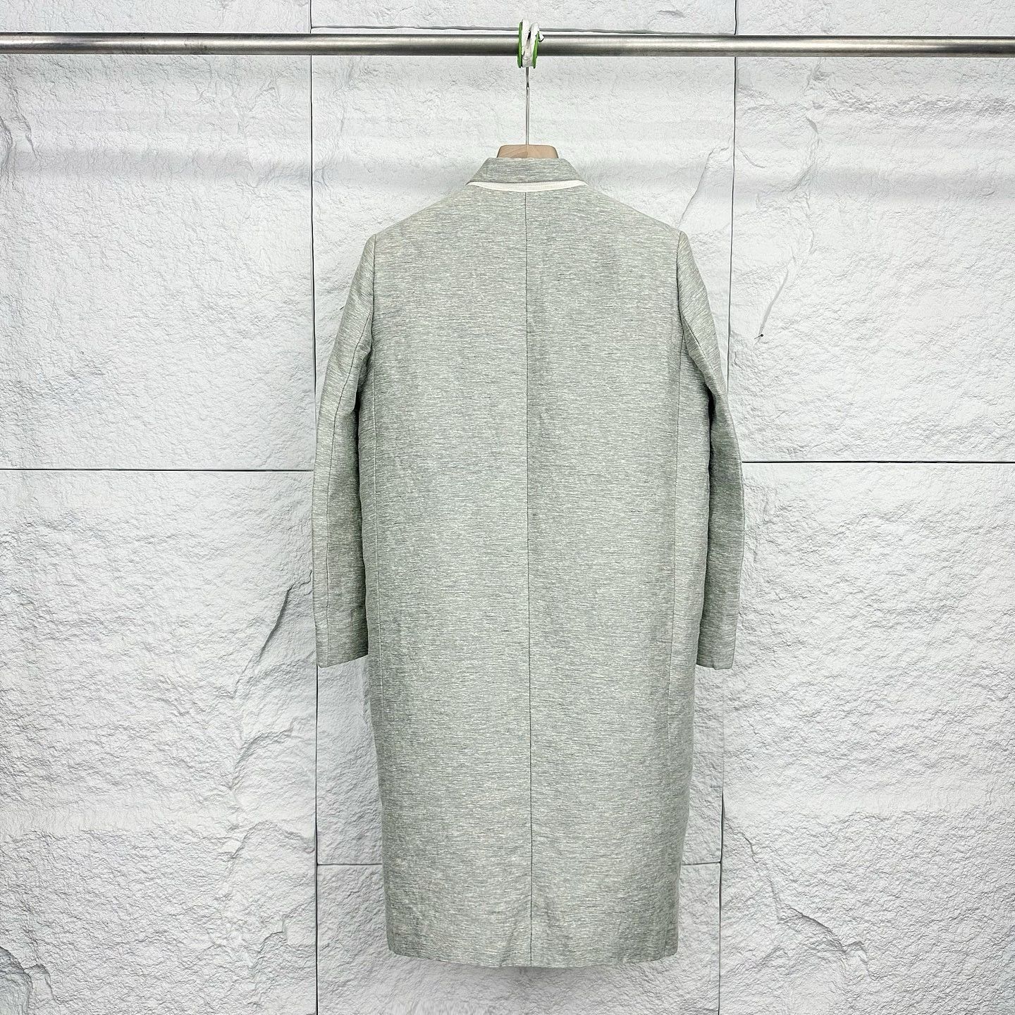 Celine CELINE Wool Silk Linen Blend Coat Size 38 Size S / US 4 / IT 40 - 2 Thumbnail