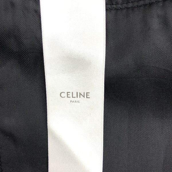 Celine Celine C Logo Wool Leather Bomber Size XL Size US XL / EU 56 / 4 - 8 Thumbnail