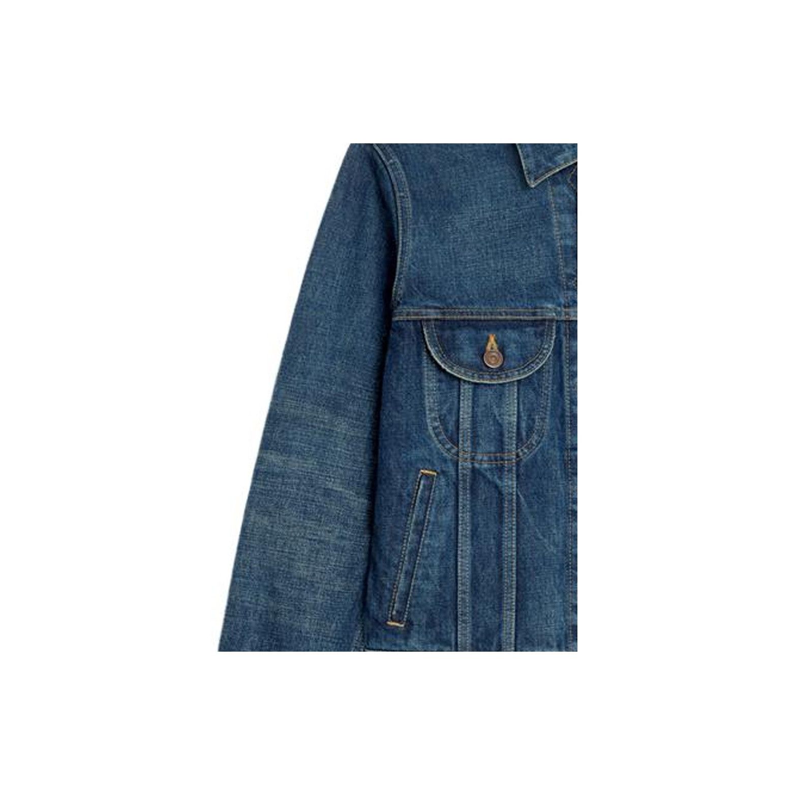 Celine Celine Studded Triomphe Denim Jacket Size M Size M / US 6-8 / IT 42-44 - 10 Thumbnail