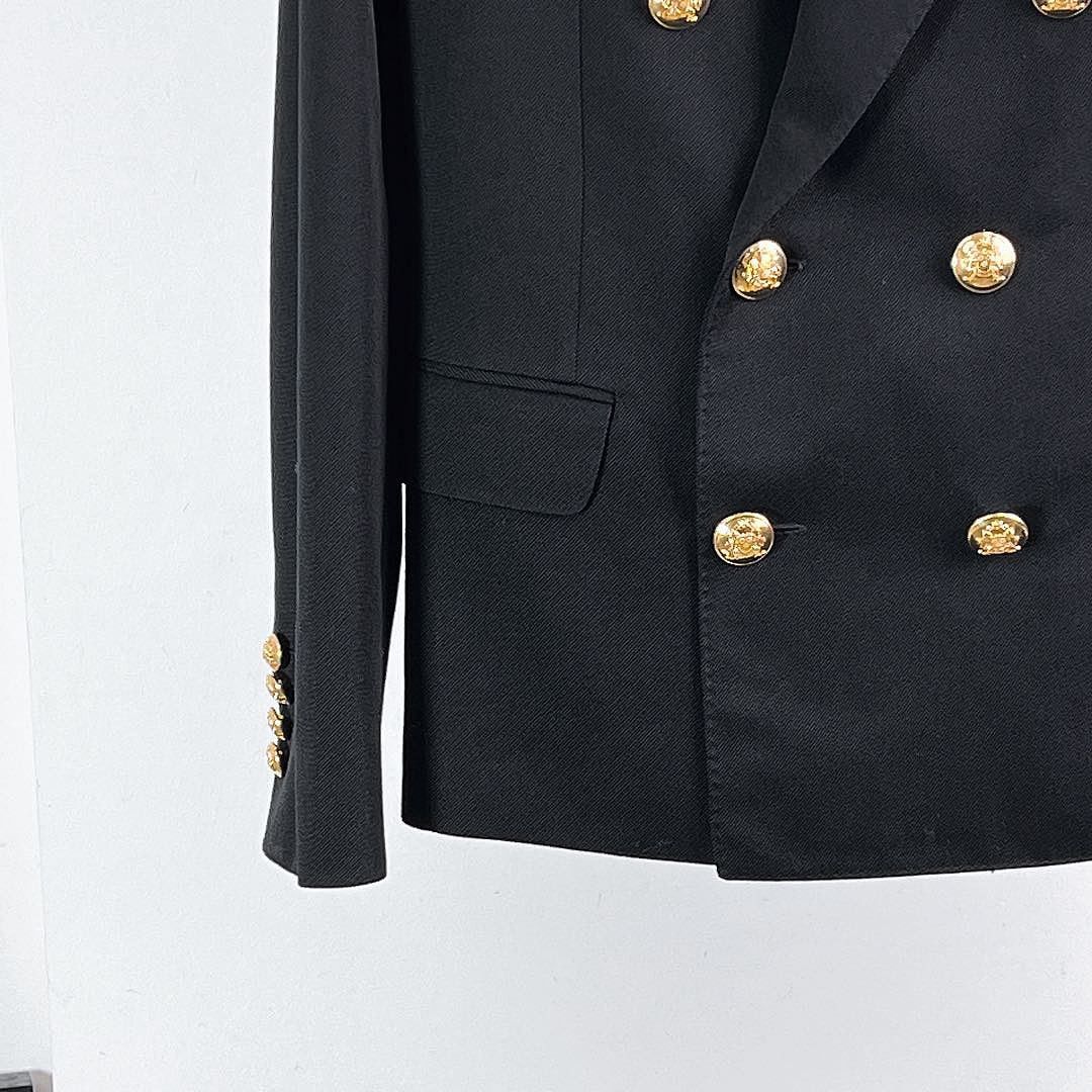 Celine Celine Double-Breasted Wool Blazer Size 34 Size XS / US 0-2 / IT 36-38 - 5 Thumbnail