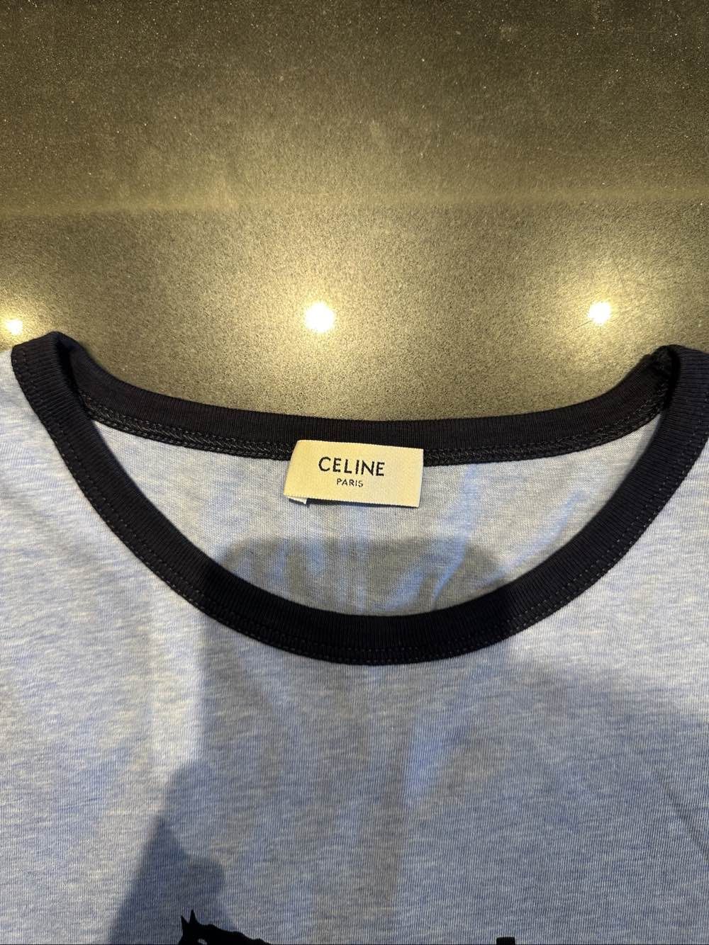 Celine Celine Horse Carriage Logo T-Shirt Size M Size M / US 6-8 / IT 42-44 - 3 Thumbnail