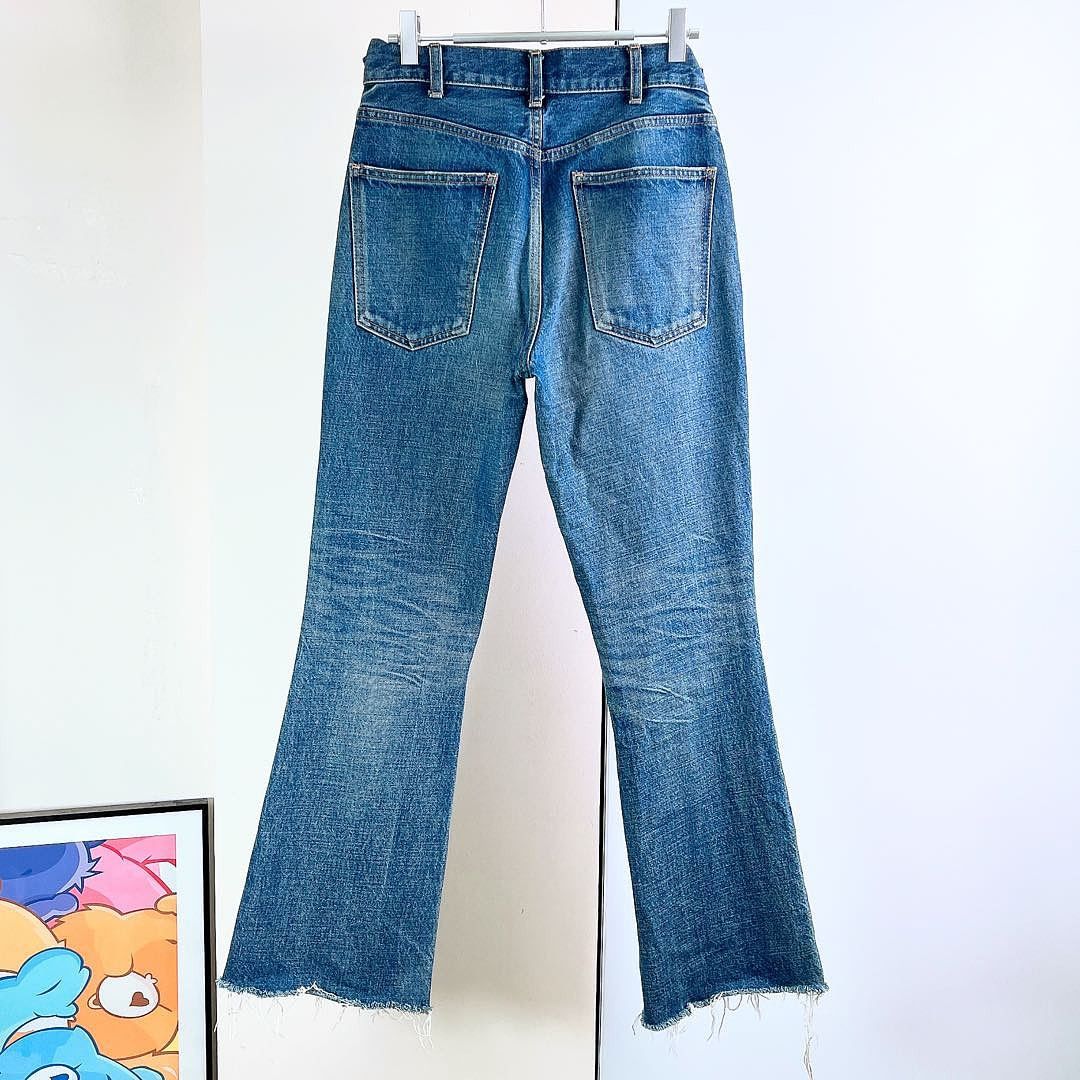 Celine CELINE Chain Detail Jeans Size 28 Size 28" / US 6 / IT 42 - 2 Thumbnail
