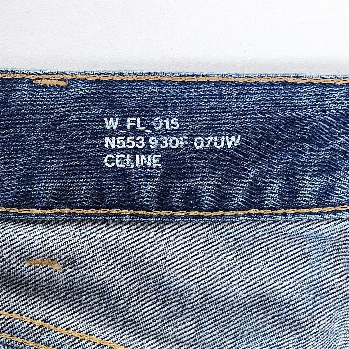 Celine CELINE Chain Detail Jeans Size 28 Size 28" / US 6 / IT 42 - 3 Thumbnail