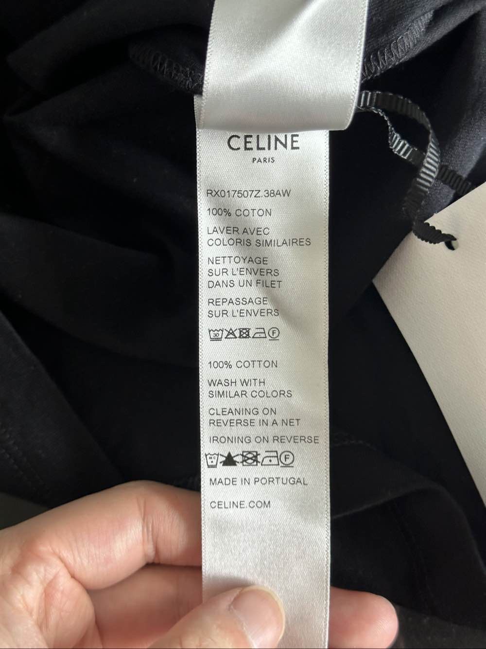 Celine Celine Triomphe Logo Long Sleeve T-Shirt Size S Size US S / EU 44-46 / 1 - 4 Thumbnail