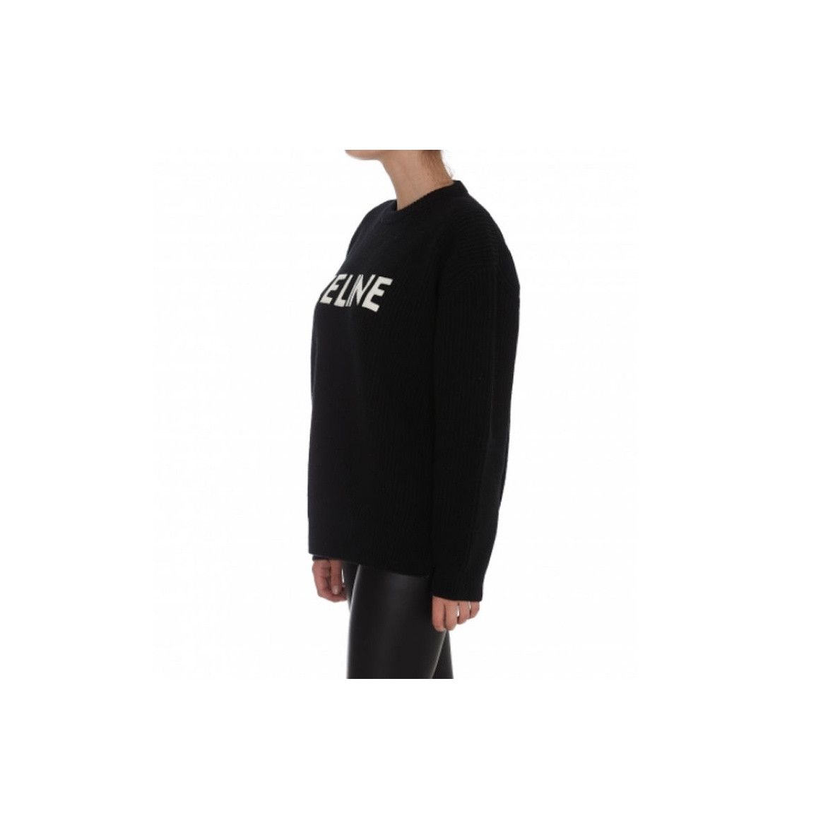 Celine Celine Logo Embroidered Wool Sweater Size S Size S / US 4 / IT 40 - 9 Thumbnail