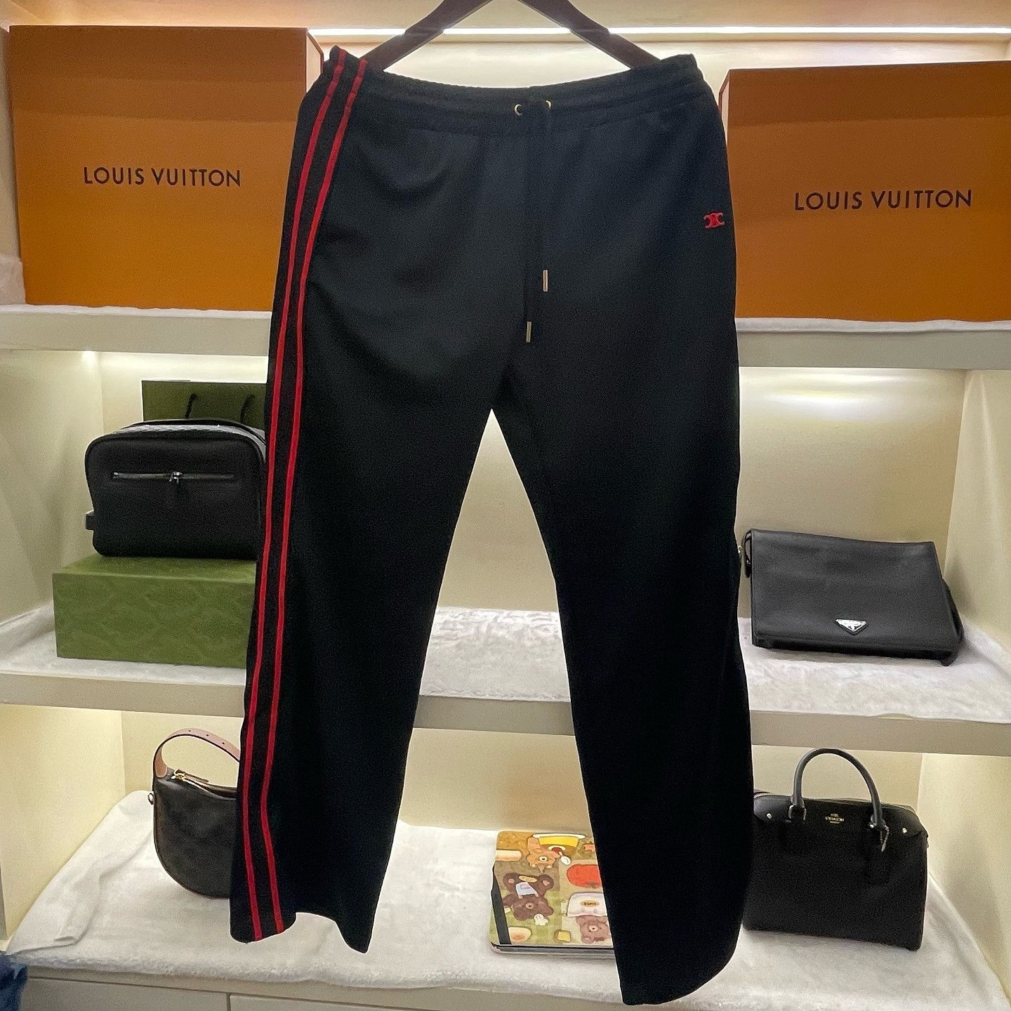 Celine CELINE Embroidered Logo Sweatpants XL Size 30" / US 8 / IT 44 - 6 Thumbnail