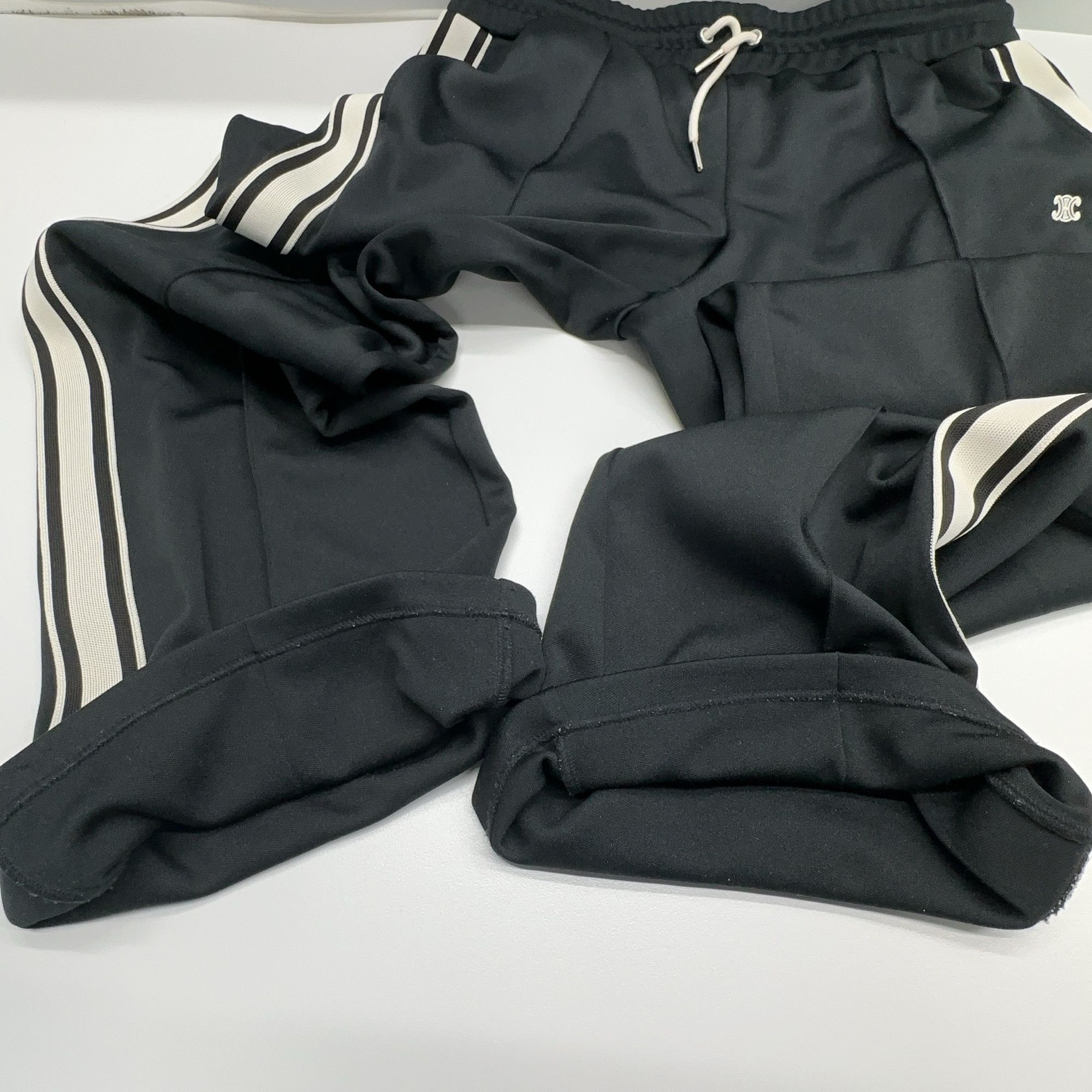 Celine Celine Logo Side Stripe Sweatpants Size M Size US 32 / EU 48 - 6 Thumbnail