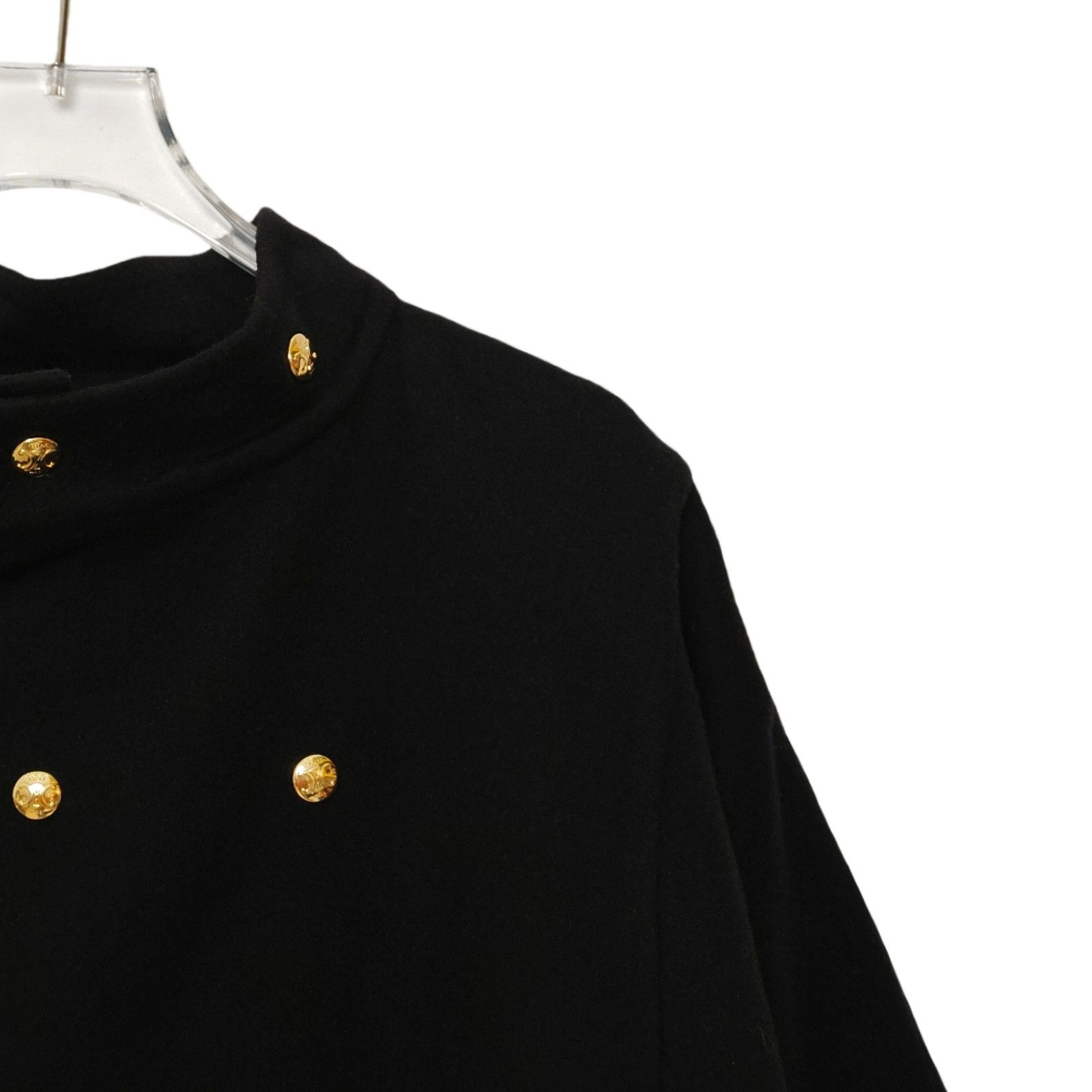 Celine Celine Cashmere High-Collar Cape Size M Size M / US 6-8 / IT 42-44 - 6 Thumbnail