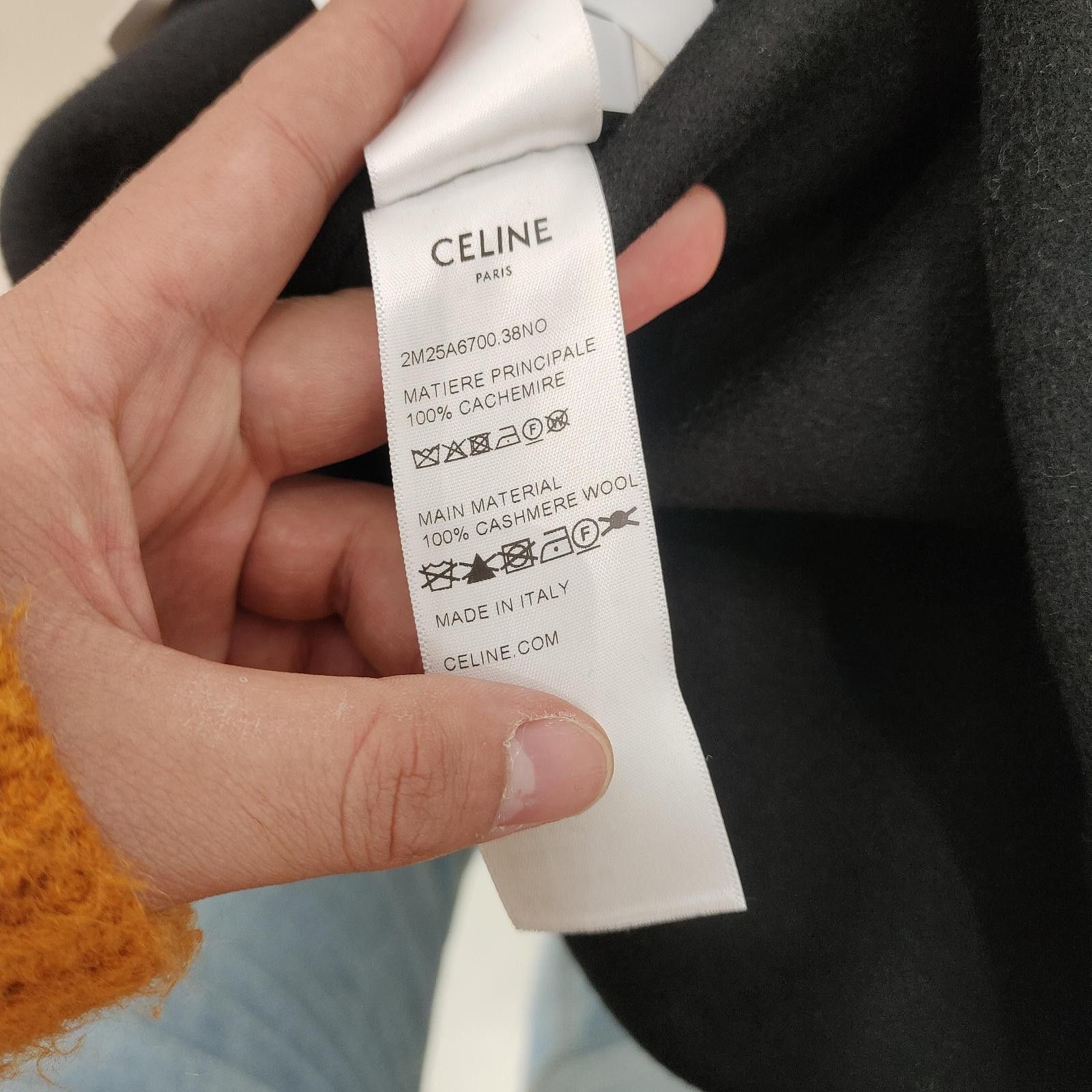 Celine Celine Cashmere High-Collar Cape Size M Size M / US 6-8 / IT 42-44 - 10 Thumbnail