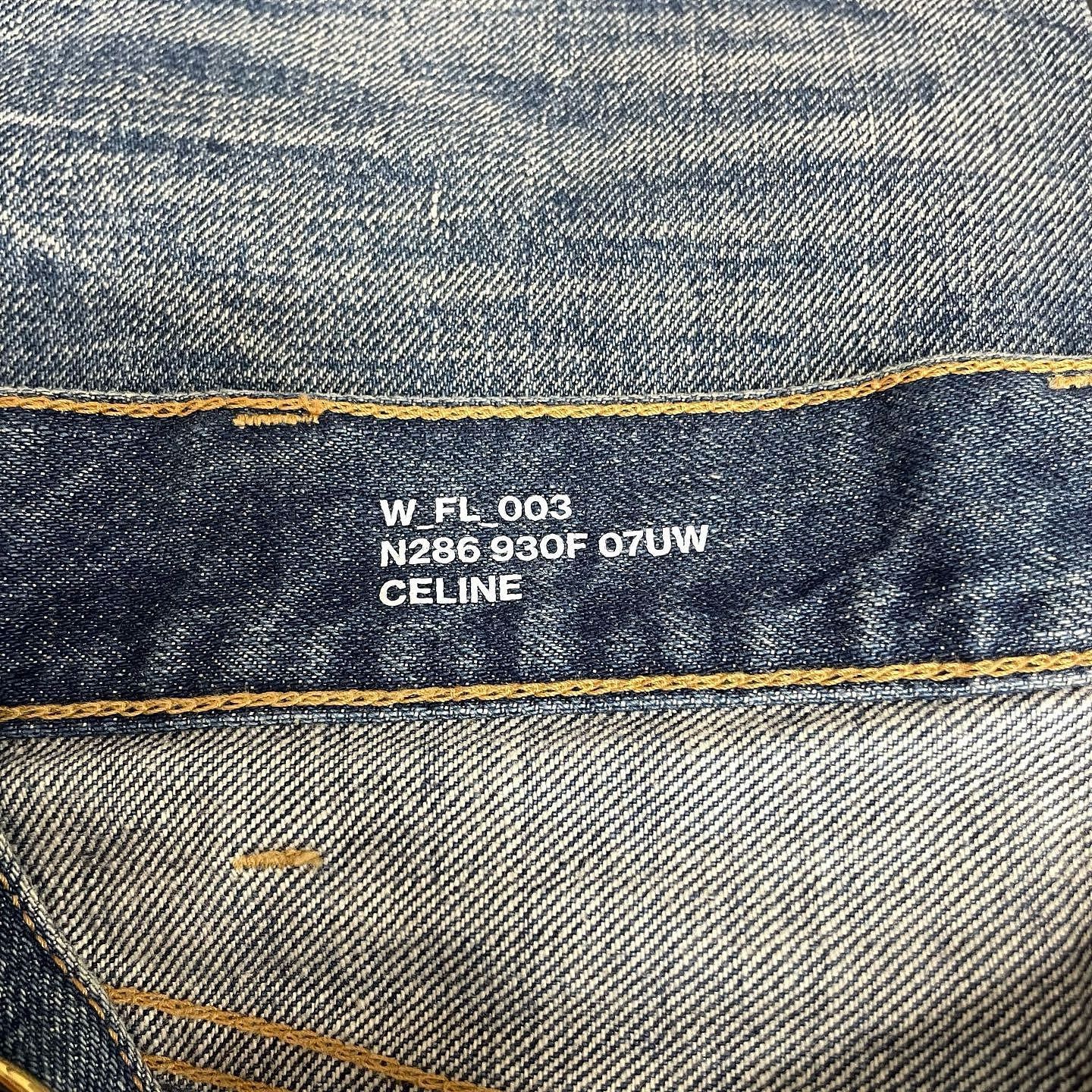 Celine CELINE Chain Waist Jeans 27 Size 27" / US 4 / IT 40 - 3 Thumbnail