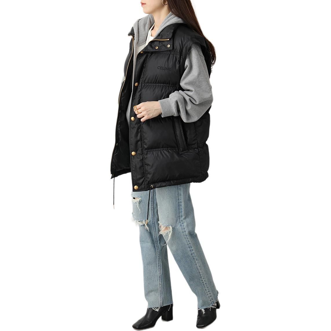 Celine Celine Detachable Sleeve Puffer Jacket Size 40 Size M / US 6-8 / IT 42-44 - 11 Thumbnail