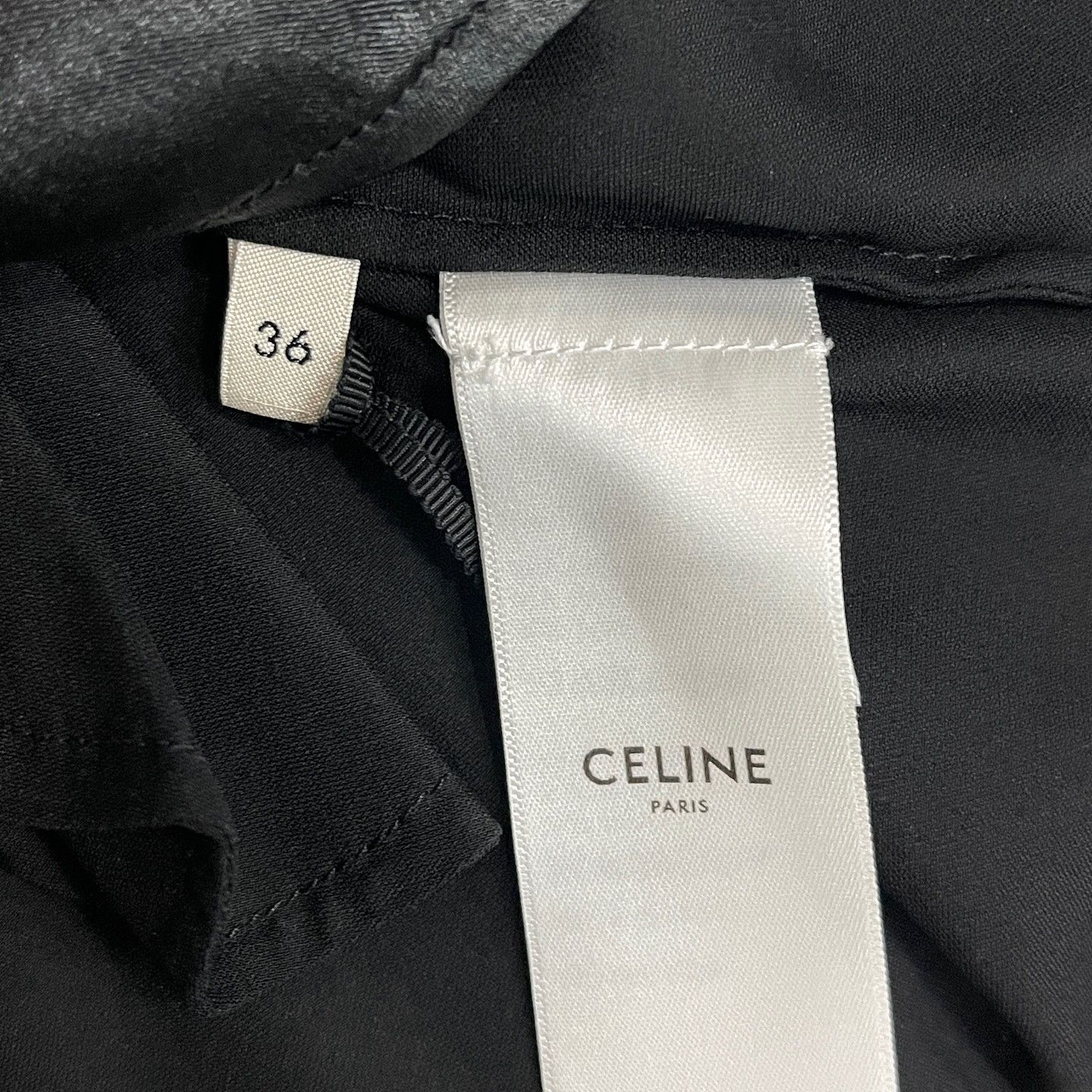 Celine CELINE Logo Patch Satin Shorts Size 36 Size 26" / US 2 / IT 38 - 4 Thumbnail