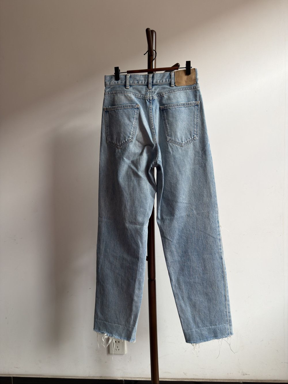 Celine Celine Distressed Washed Jeans Size 28 Size 28" / US 6 / IT 42 - 2 Thumbnail