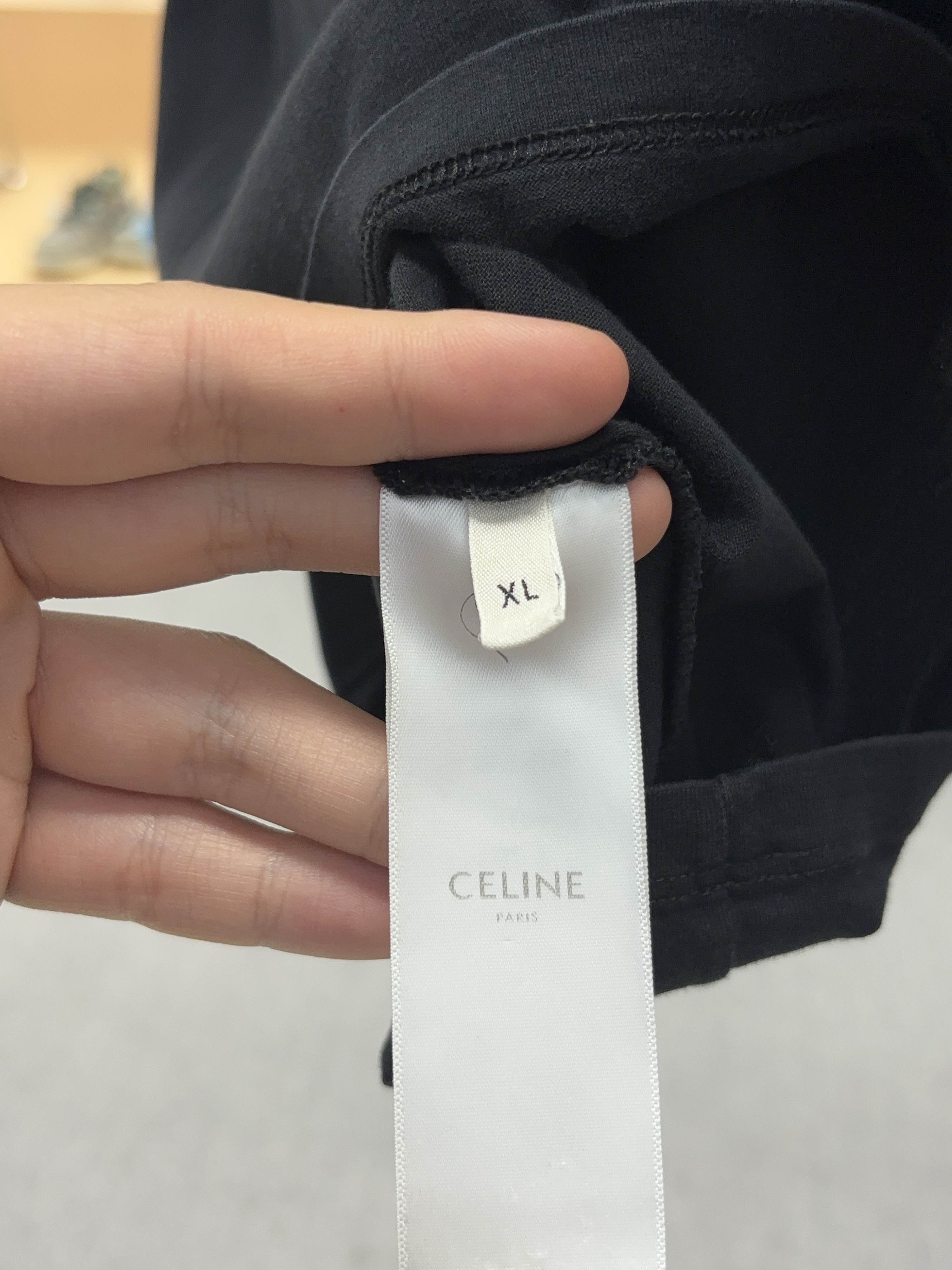 Celine Celine Letter Print T-Shirt XL Size US XL / EU 56 / 4 - 5 Thumbnail