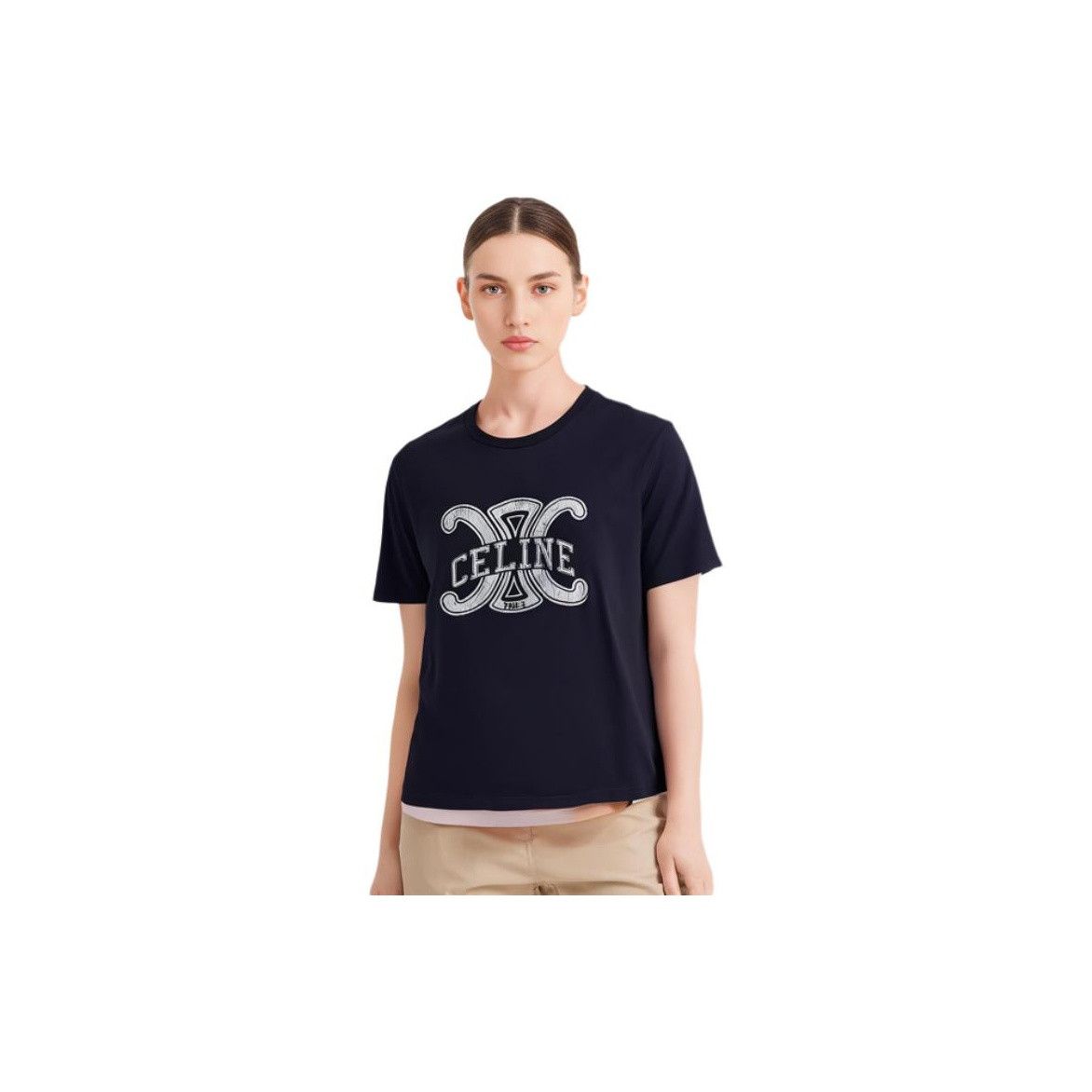 Celine Celine Triomphe Logo T-Shirt Size M Size M / US 6-8 / IT 42-44 - 12 Thumbnail