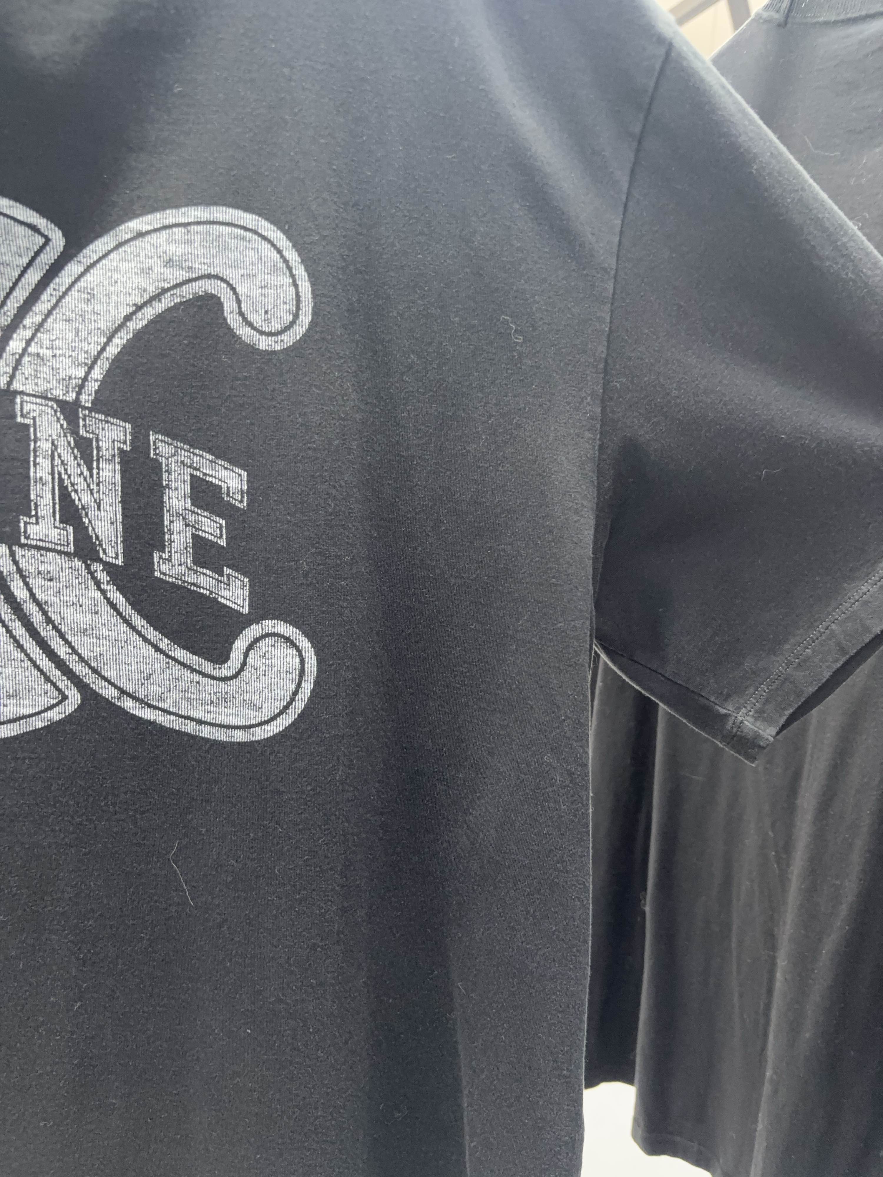 Celine Celine Triomphe Logo T-Shirt Size M Size M / US 6-8 / IT 42-44 - 8 Thumbnail