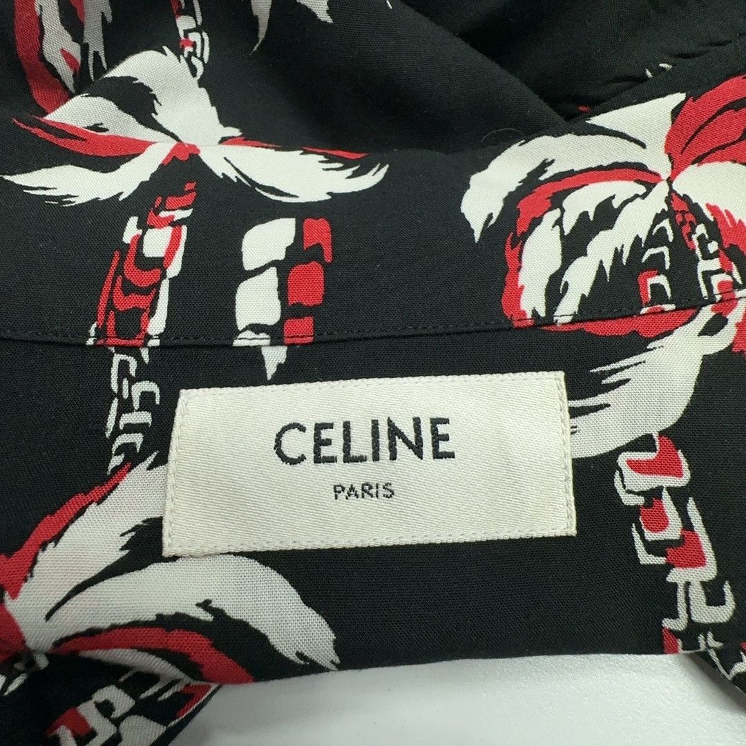 Celine Celine Palm Tree Print Button Up Shirt Size L Size US L / EU 52-54 / 3 - 3 Thumbnail