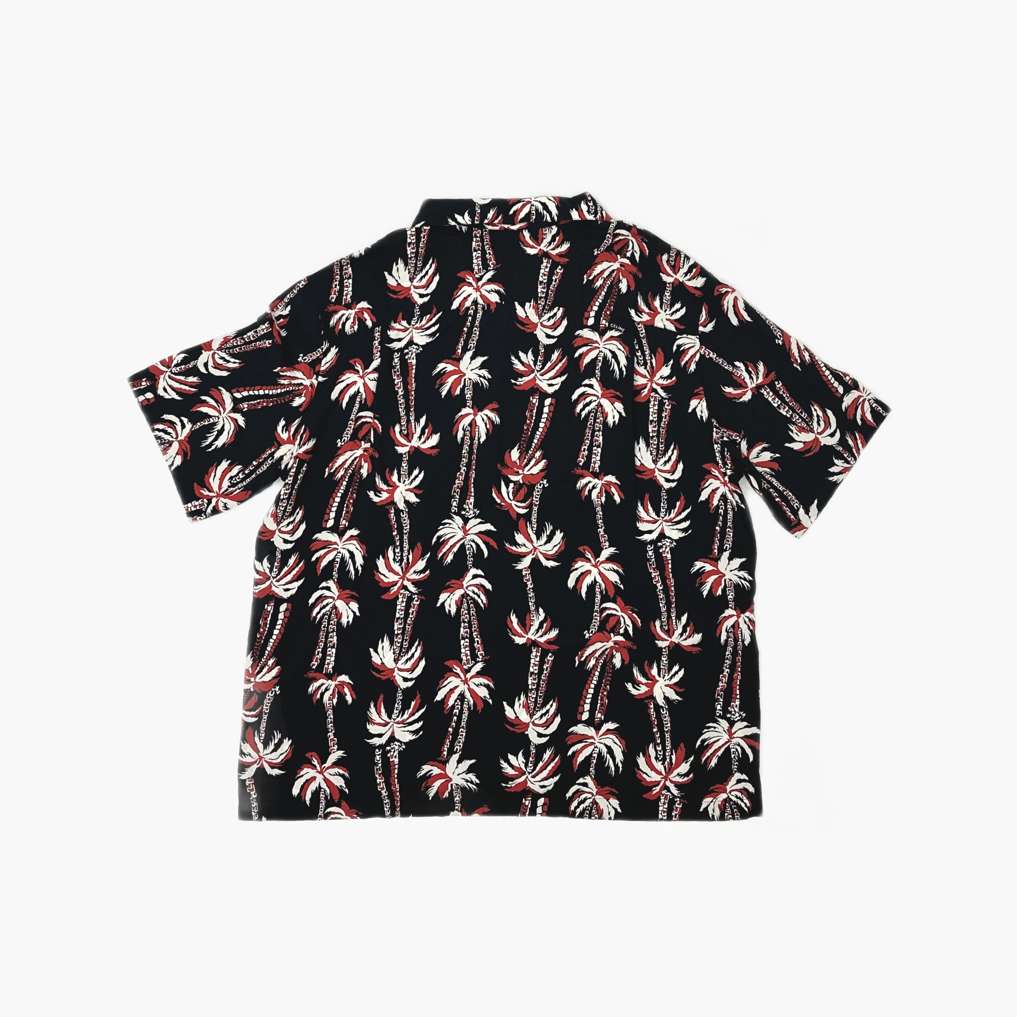 Celine Celine Palm Tree Print Button Up Shirt Size L Size US L / EU 52-54 / 3 - 2 Thumbnail
