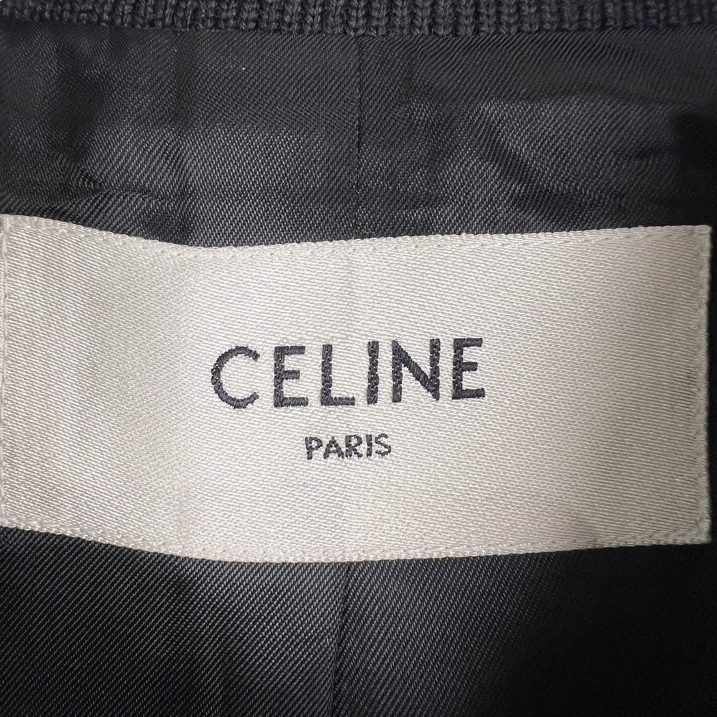 Celine Celine Wool Leather Varsity Jacket Size 52 Size US L / EU 52-54 / 3 - 3 Thumbnail