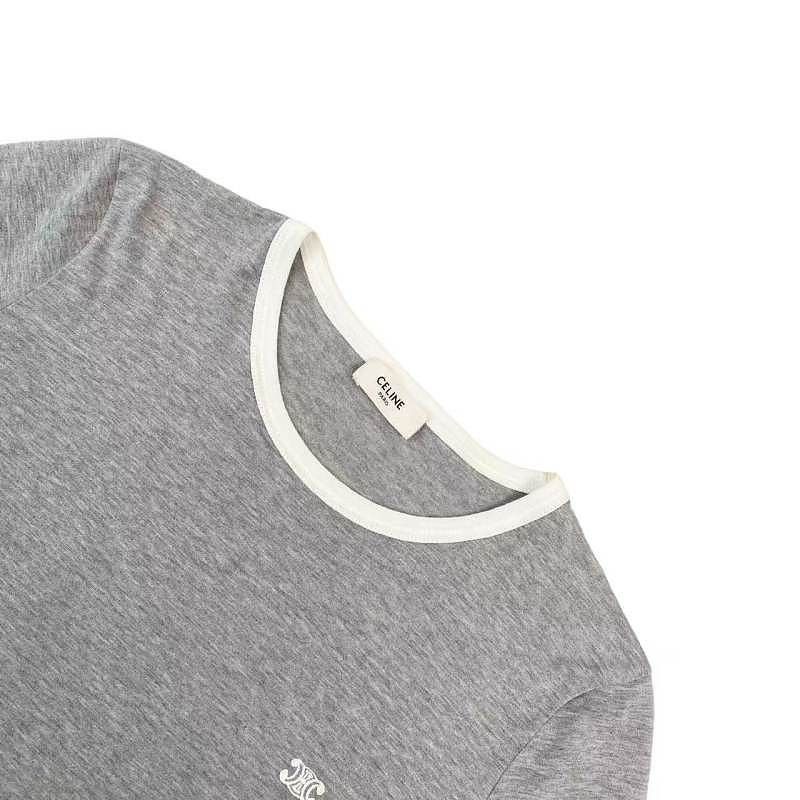 Celine Celine Triomphe Logo T-Shirt Size M Size M / US 6-8 / IT 42-44 - 3 Thumbnail