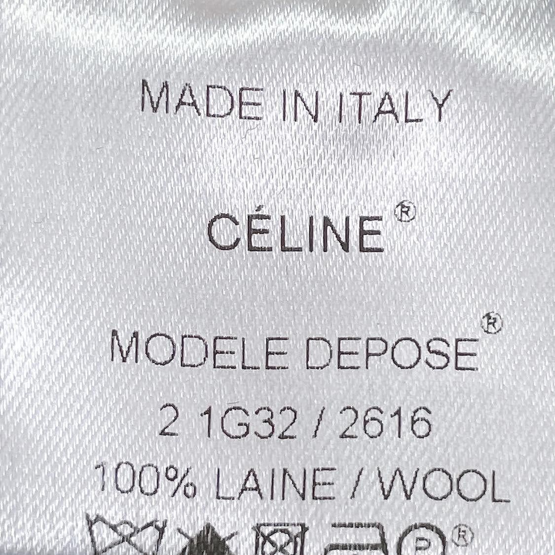 Celine Celine Wool Colorblock Pants Size 38 Size 27" / US 4 / IT 40 - 4 Thumbnail