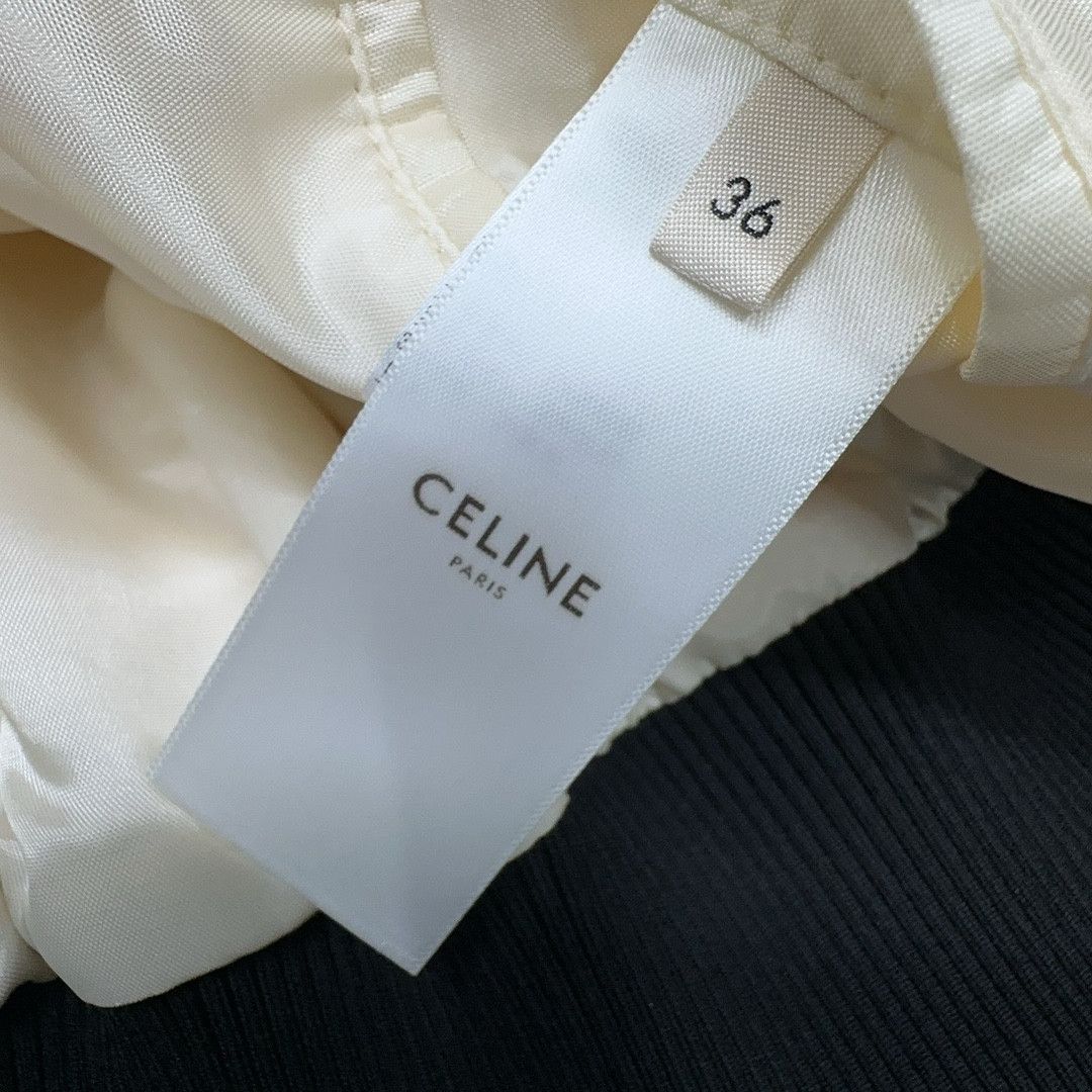 Celine CELINE Satin Bomber Jacket Size 36 Size XS / US 0-2 / IT 36-38 - 4 Thumbnail