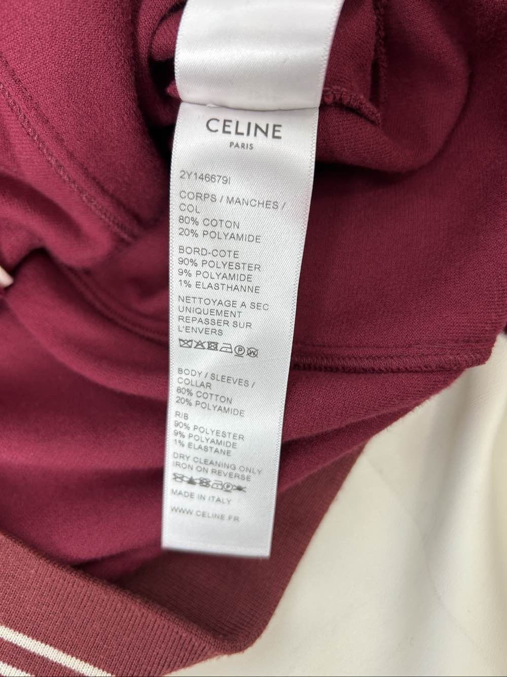 Celine Celine Velour Triomphe Jacket Size M Size M / US 6-8 / IT 42-44 - 4 Thumbnail