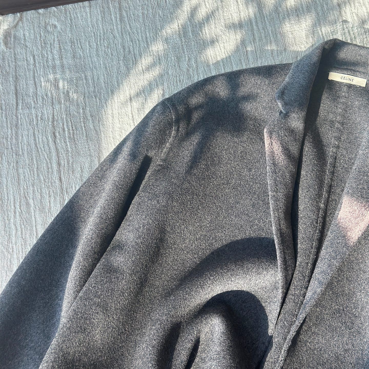 Celine Celine Gray Wool Coat Size 34 Size XS / US 0-2 / IT 36-38 - 8 Thumbnail