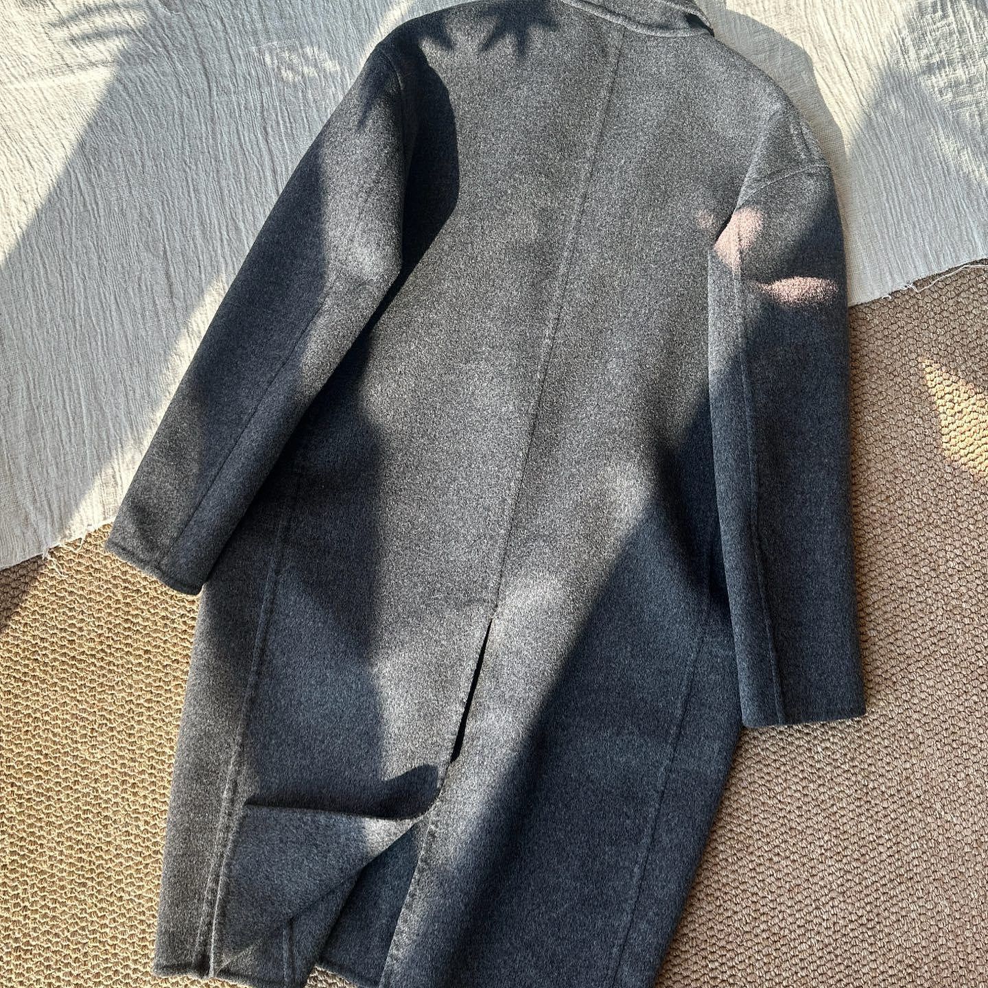 Celine Celine Gray Wool Coat Size 34 Size XS / US 0-2 / IT 36-38 - 2 Thumbnail