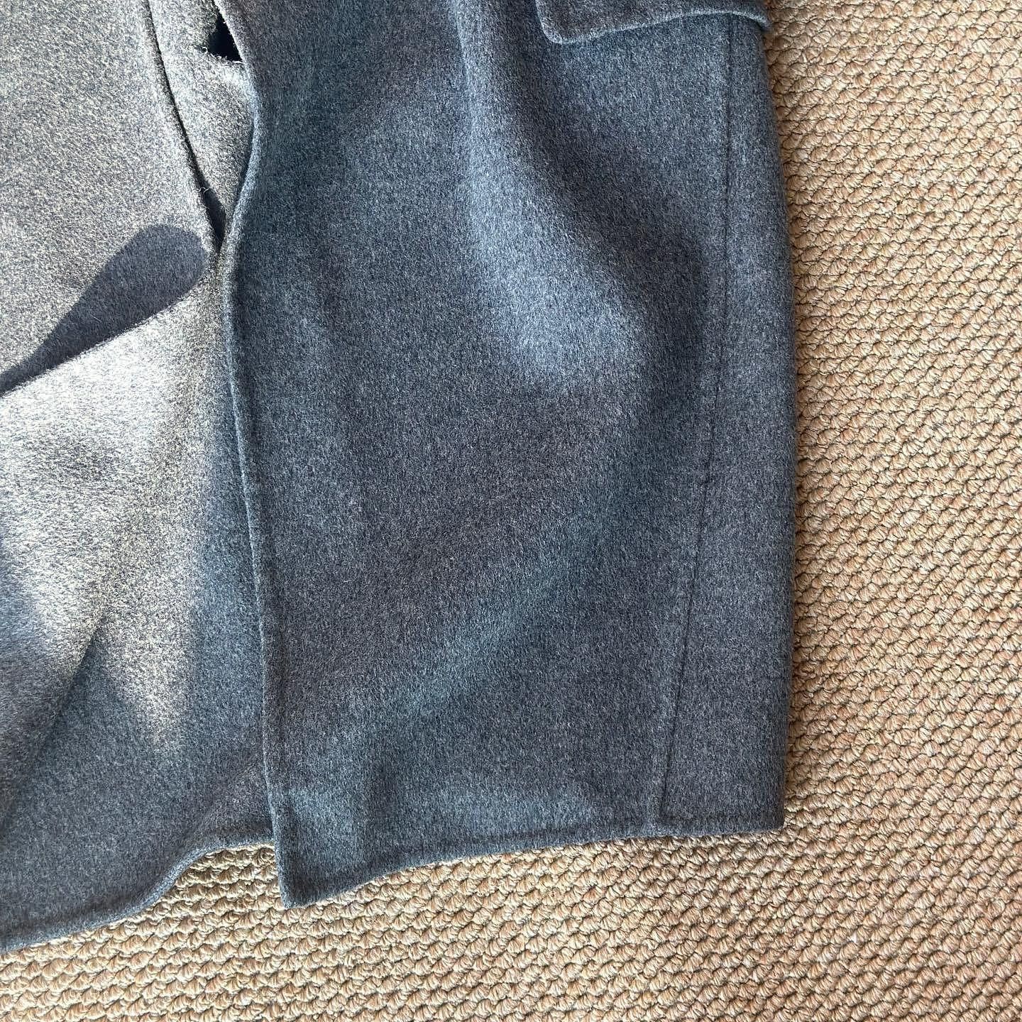 Celine Celine Gray Wool Coat Size 34 Size XS / US 0-2 / IT 36-38 - 7 Thumbnail