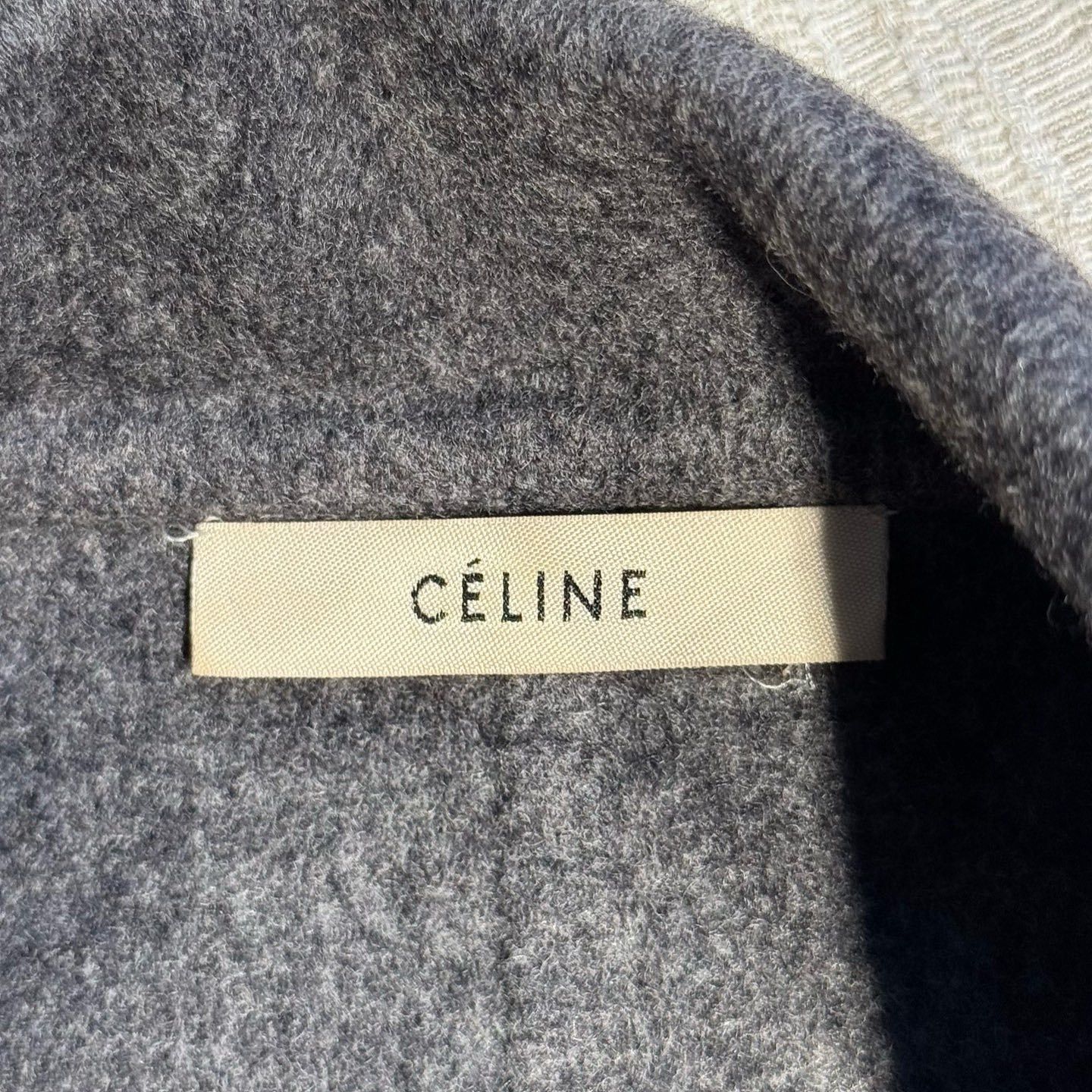 Celine Celine Gray Wool Coat Size 34 Size XS / US 0-2 / IT 36-38 - 3 Thumbnail