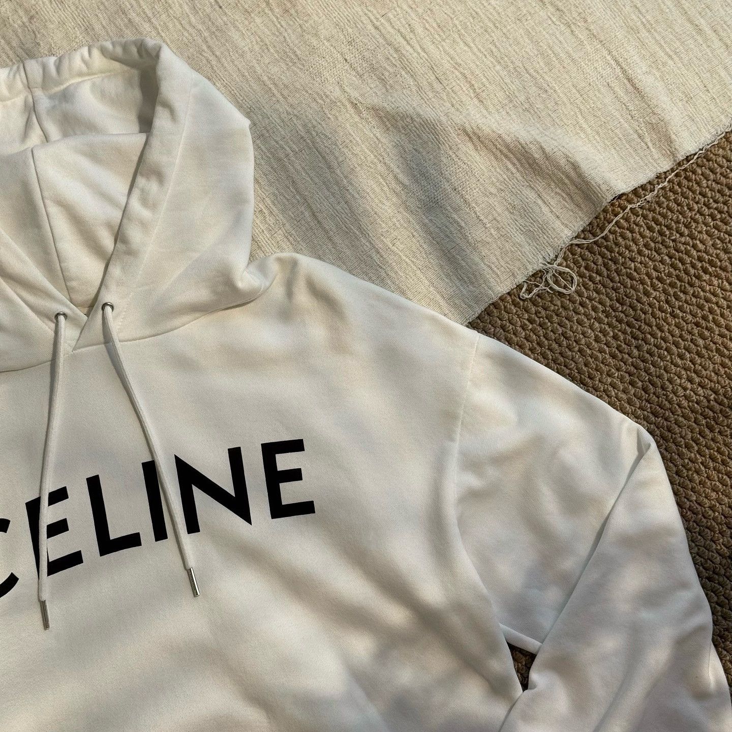 Celine Celine Logo Hoodie Size M Size M / US 6-8 / IT 42-44 - 6 Thumbnail