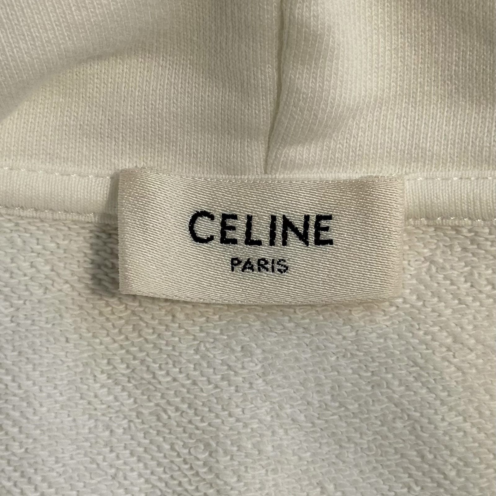 Celine Celine Logo Hoodie Size M Size M / US 6-8 / IT 42-44 - 3 Thumbnail