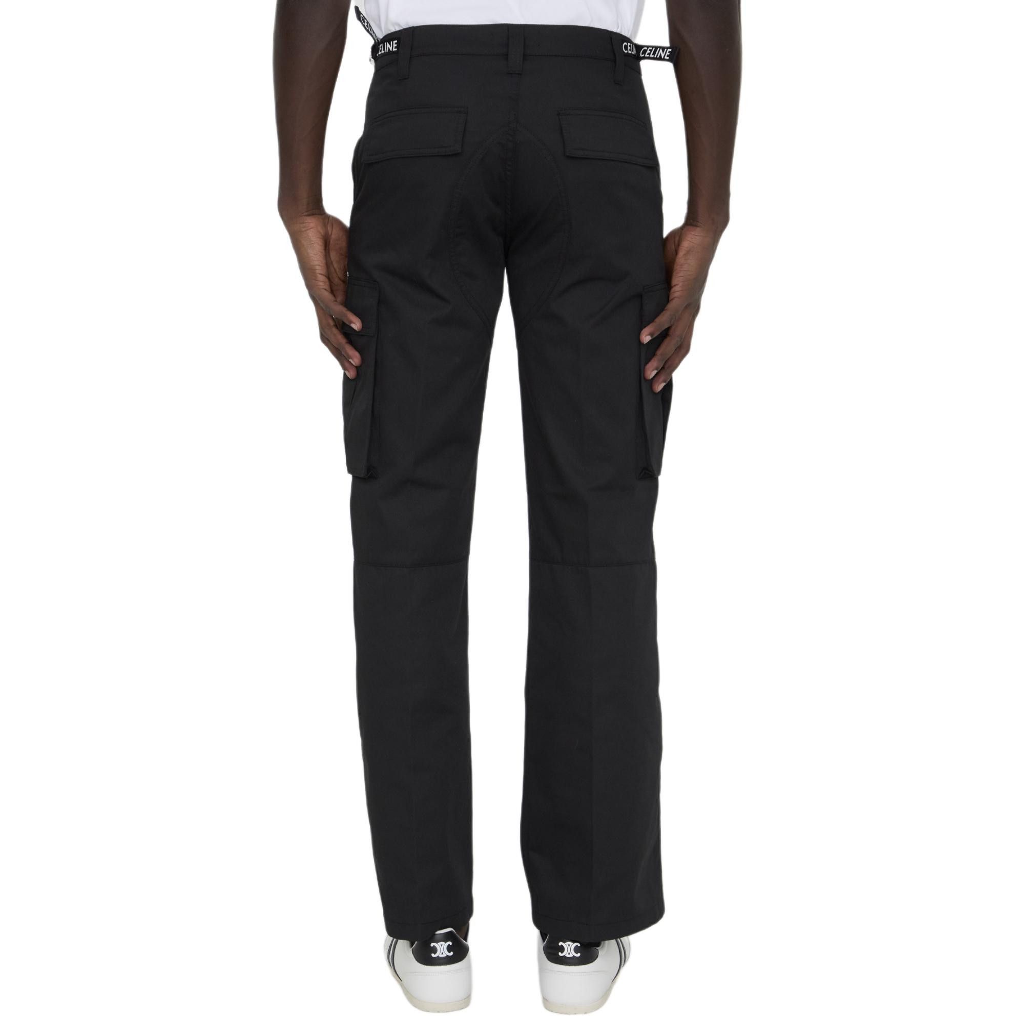 Celine Celine Logo Cargo Pants Size 50 Size US 34 / EU 50 - 6 Thumbnail