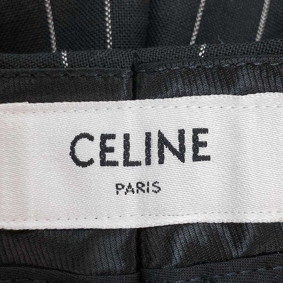 Celine Celine Pinstripe Trousers Size 40 Size 27" / US 4 / IT 40 - 3 Thumbnail