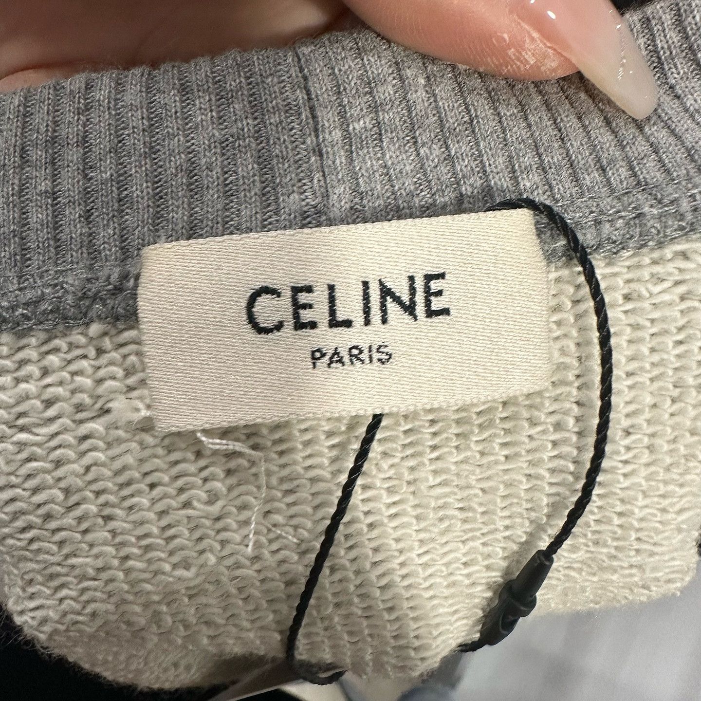Celine Celine Triomphe Logo Sweatshirt Size XS Size XS / US 0-2 / IT 36-38 - 3 Thumbnail