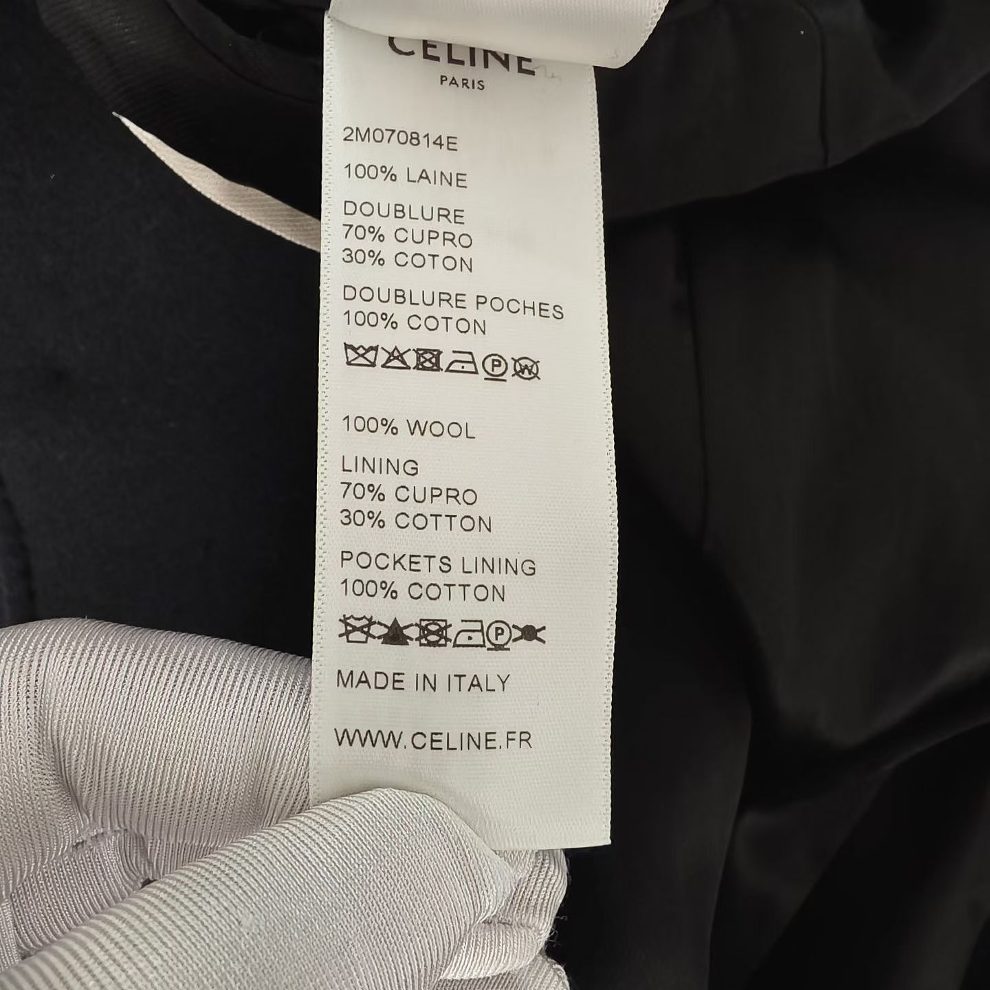 Celine Celine Wool Coat Size 38 Size S / US 4 / IT 40 - 5 Thumbnail