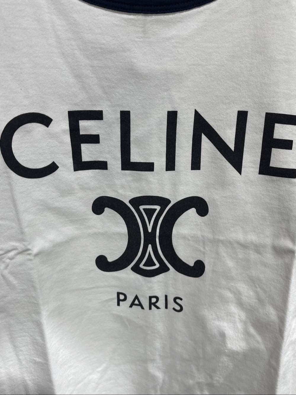 Celine Celine Triomphe Logo T-Shirt Size S Size S / US 4 / IT 40 - 6 Thumbnail