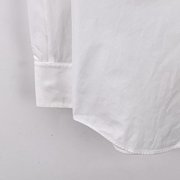 Celine Celine White Cotton Stand Collar Shirt Size 36 Size XS / US 0-2 / IT 36-38 - 6 Thumbnail