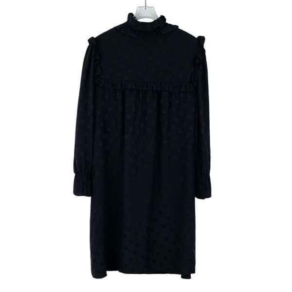 Celine Celine Monogram Silk Mini Dress Size 36 Size XS / US 0-2 / IT 36-38 - 2 Thumbnail