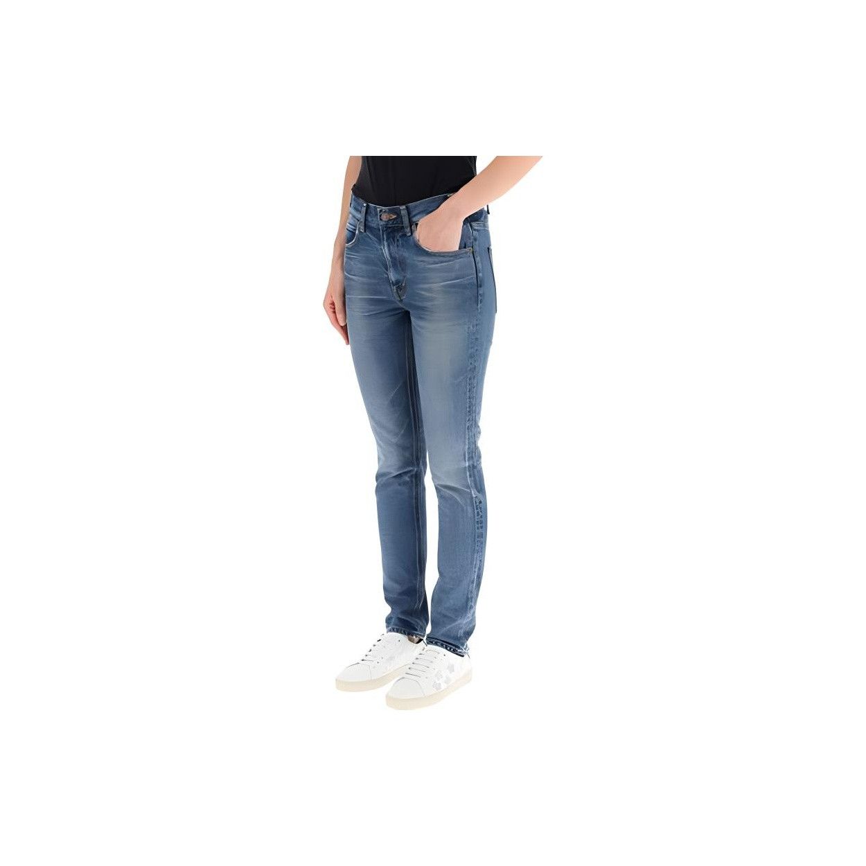Celine CELINE Lou Washed Indigo Jeans Size 28 Size 28" / US 6 / IT 42 - 8 Thumbnail