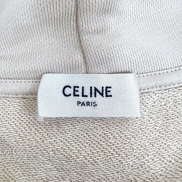 Celine CELINE Logo Print Hoodie Size L Size L / US 10 / IT 46 - 3 Thumbnail