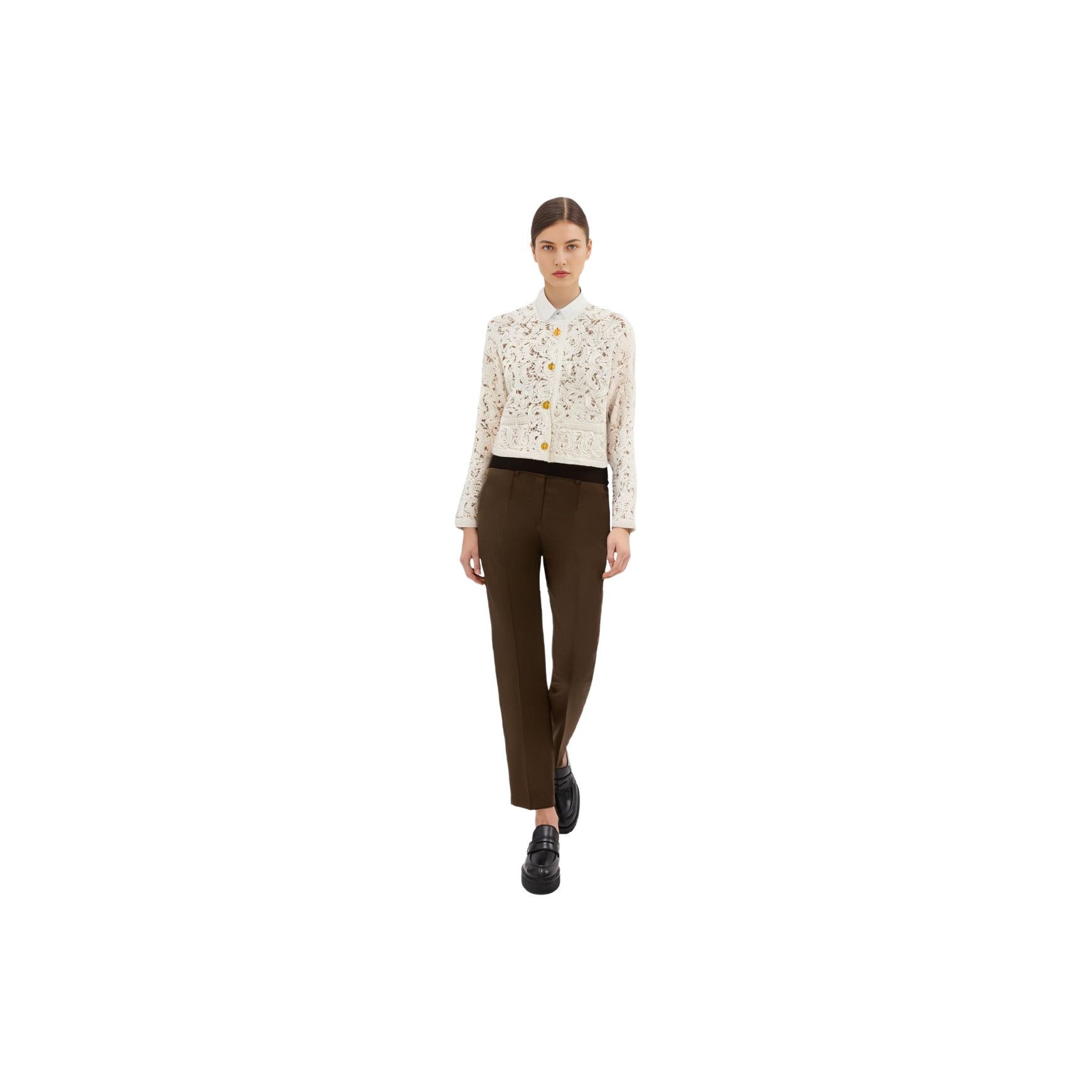 Celine Celine Crochet Cardigan Size XS Size XS / US 0-2 / IT 36-38 - 8 Thumbnail