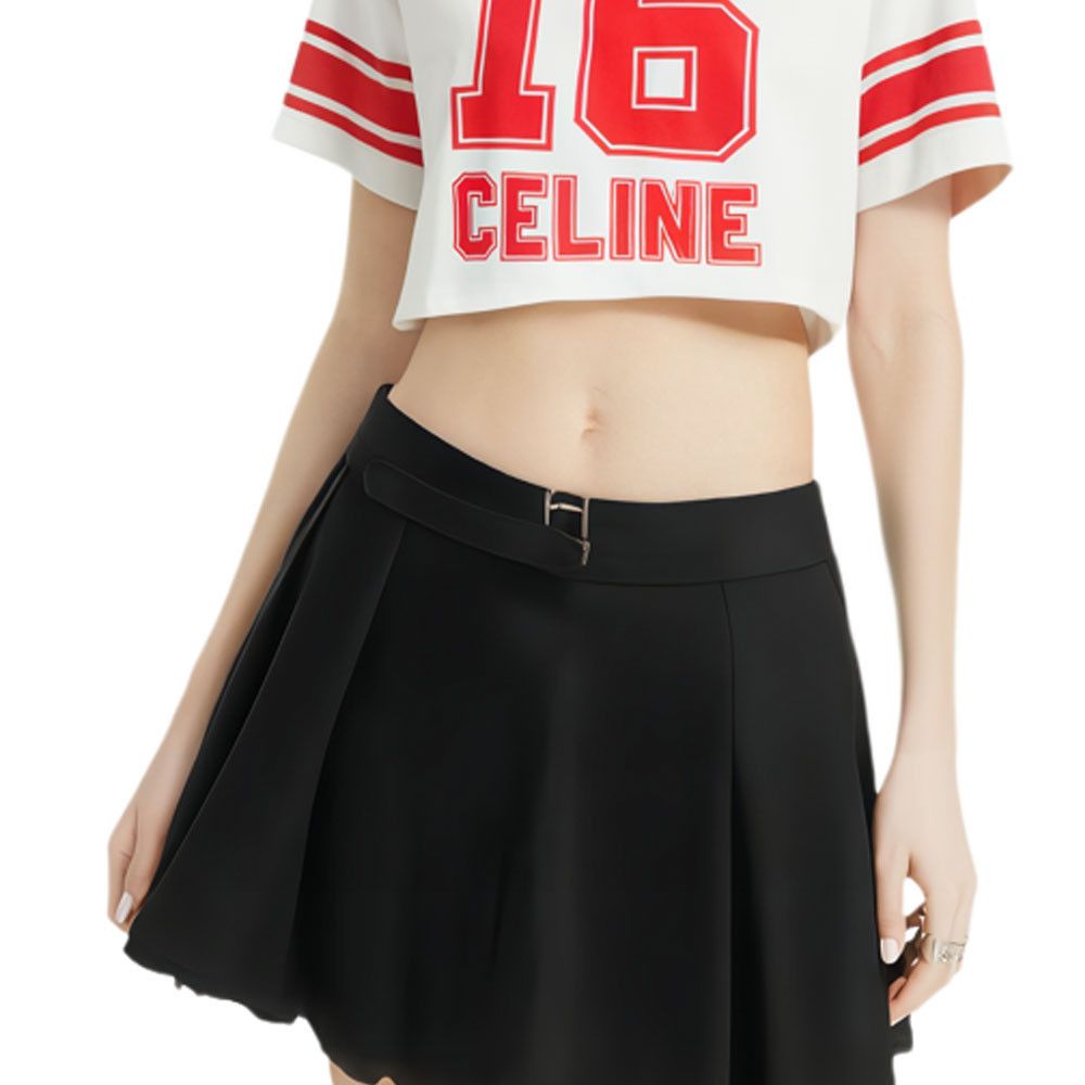 Celine Celine 16 Logo Crop Top Size M Size M / US 6-8 / IT 42-44 - 11 Thumbnail