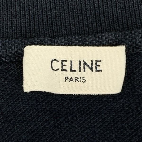 Celine Celine Embroidered Logo Polo Shirt Size S Size US S / EU 44-46 / 1 - 3 Thumbnail