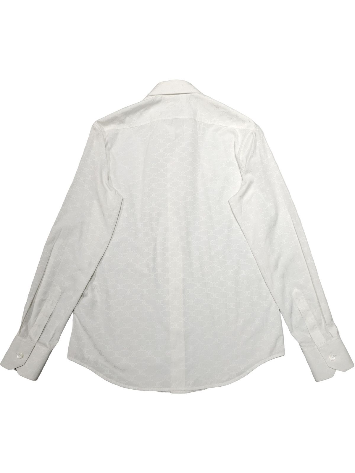 Celine Celine Monogram Button Up Shirt Size 34 Size XS / US 0-2 / IT 36-38 - 2 Thumbnail