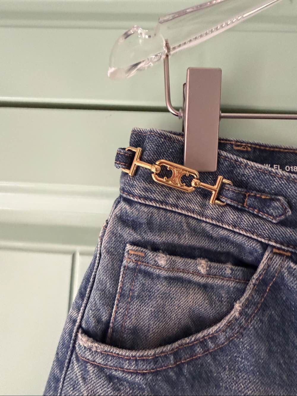 Celine Celine Triomphe Hardware Jeans Size 28 Size 28" / US 6 / IT 42 - 7 Thumbnail