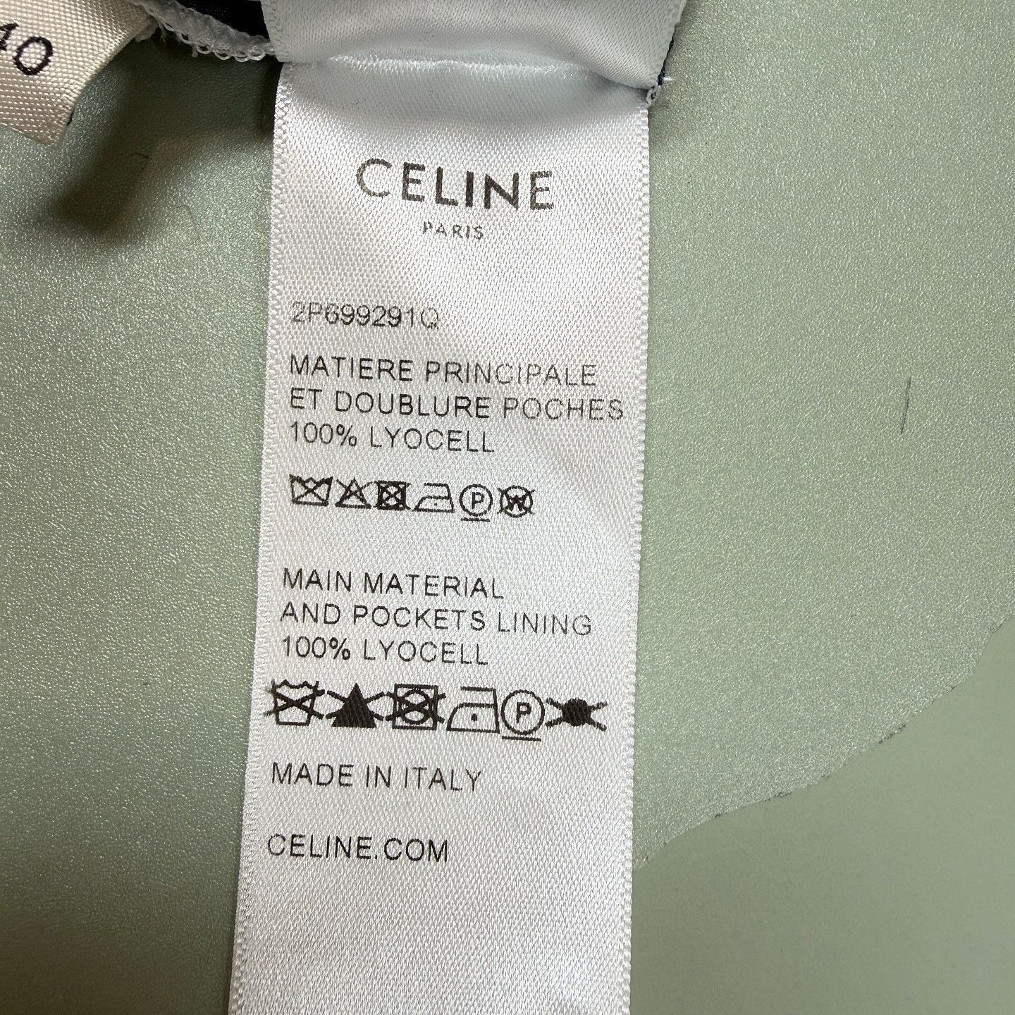 Celine Celine Striped Drawstring Pants Size 40 Size 28" / US 6 / IT 42 - 4 Thumbnail
